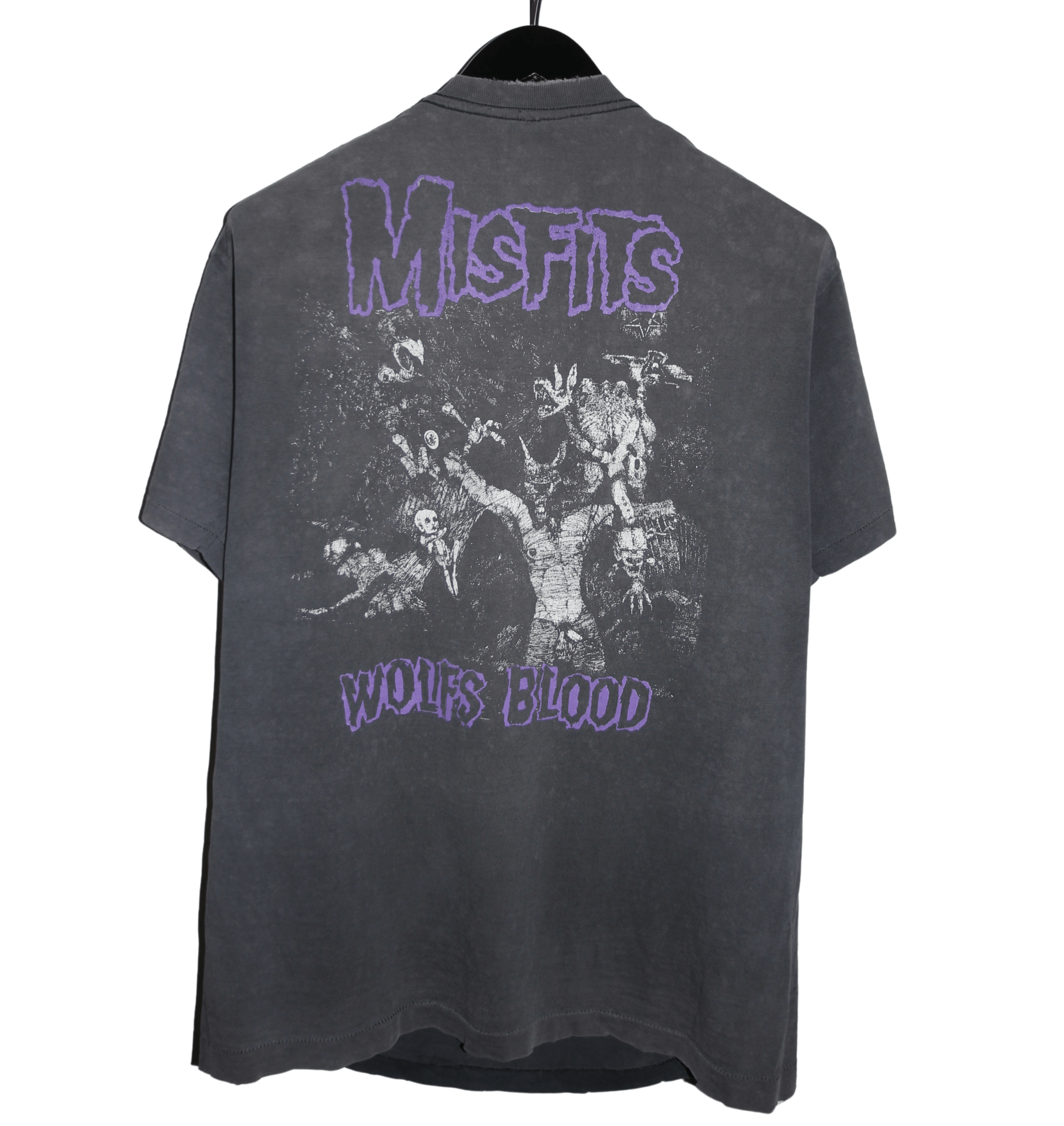 Misfits 1990 Die Die My Darling Shirt - Faded AU