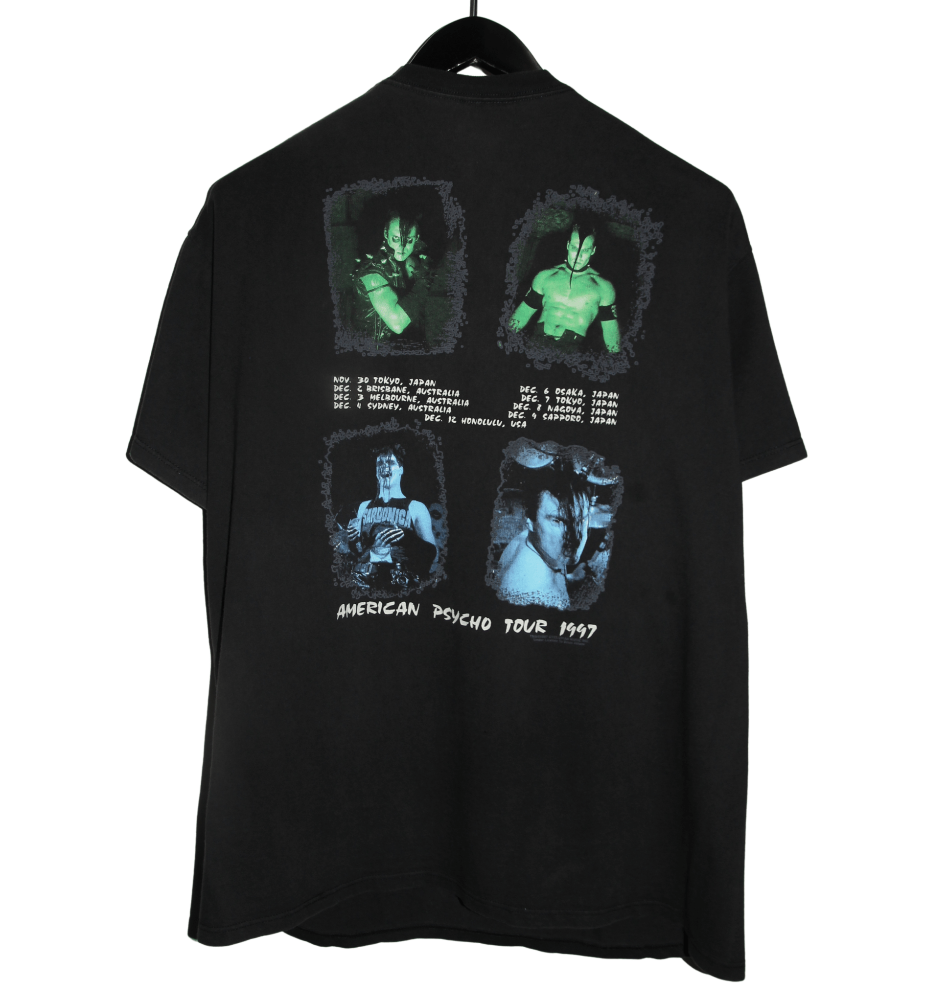Misfits 1997 American Psycho Tour Shirt - Faded AU