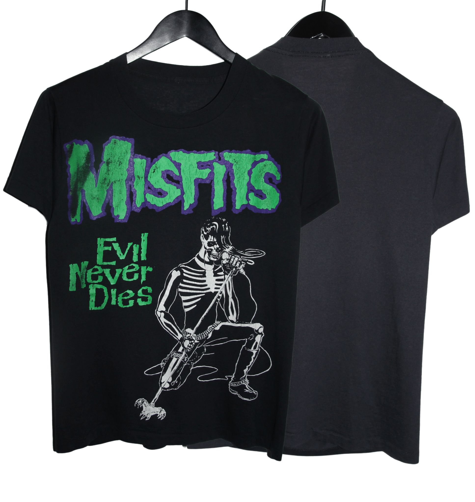 Misfits 80's Evil Never Dies Shirt - Faded AU