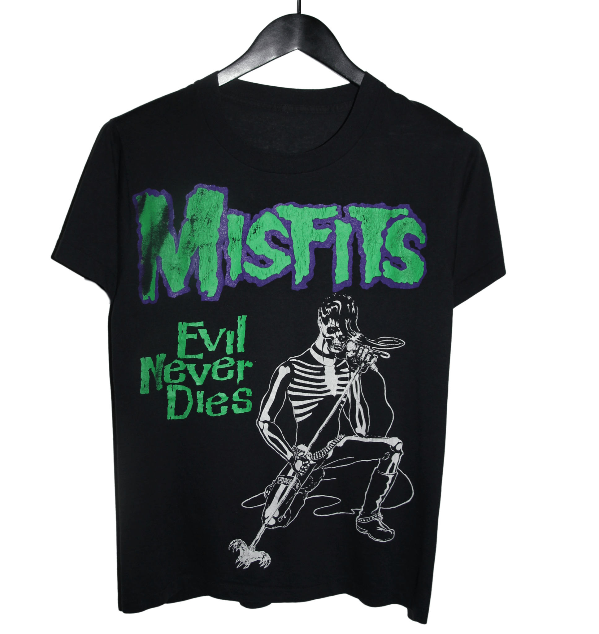 Misfits 80's Evil Never Dies Shirt - Faded AU