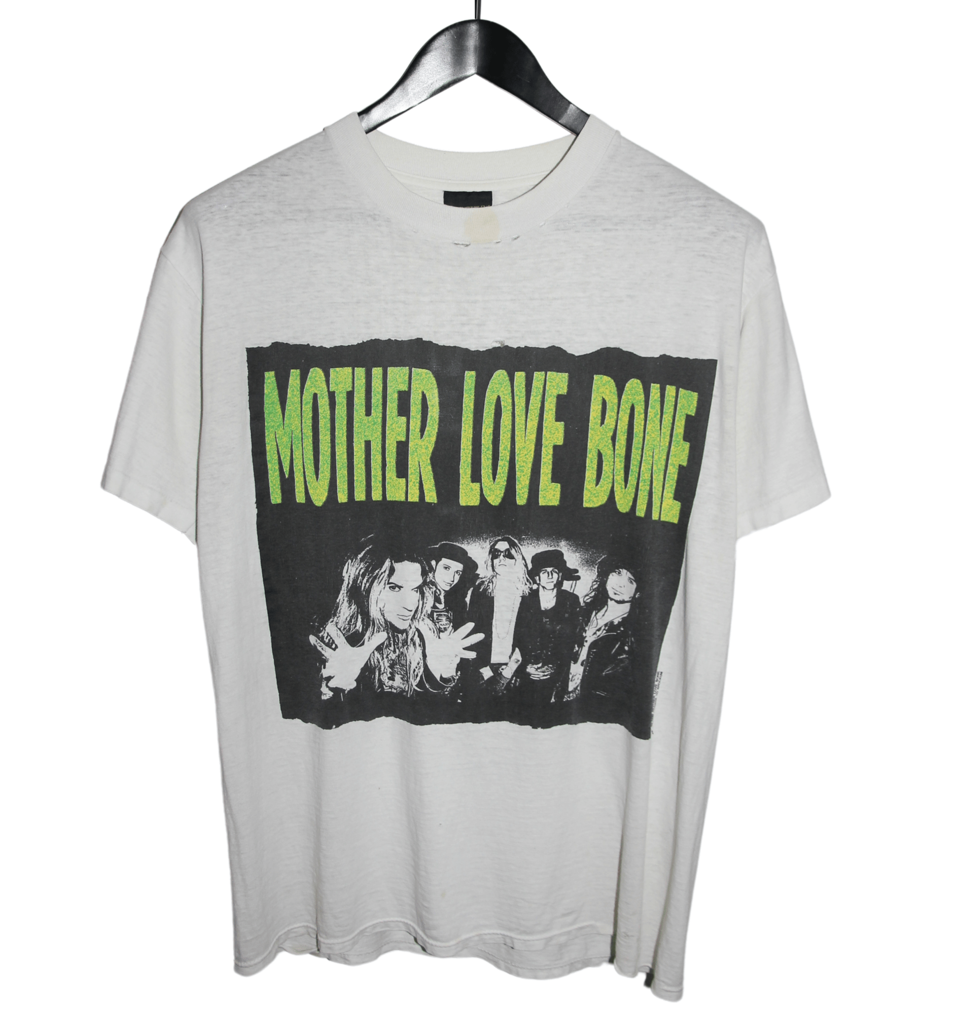 Mother Love Bone 1990 Half Ass Monkey Boy Shirt - Faded AU