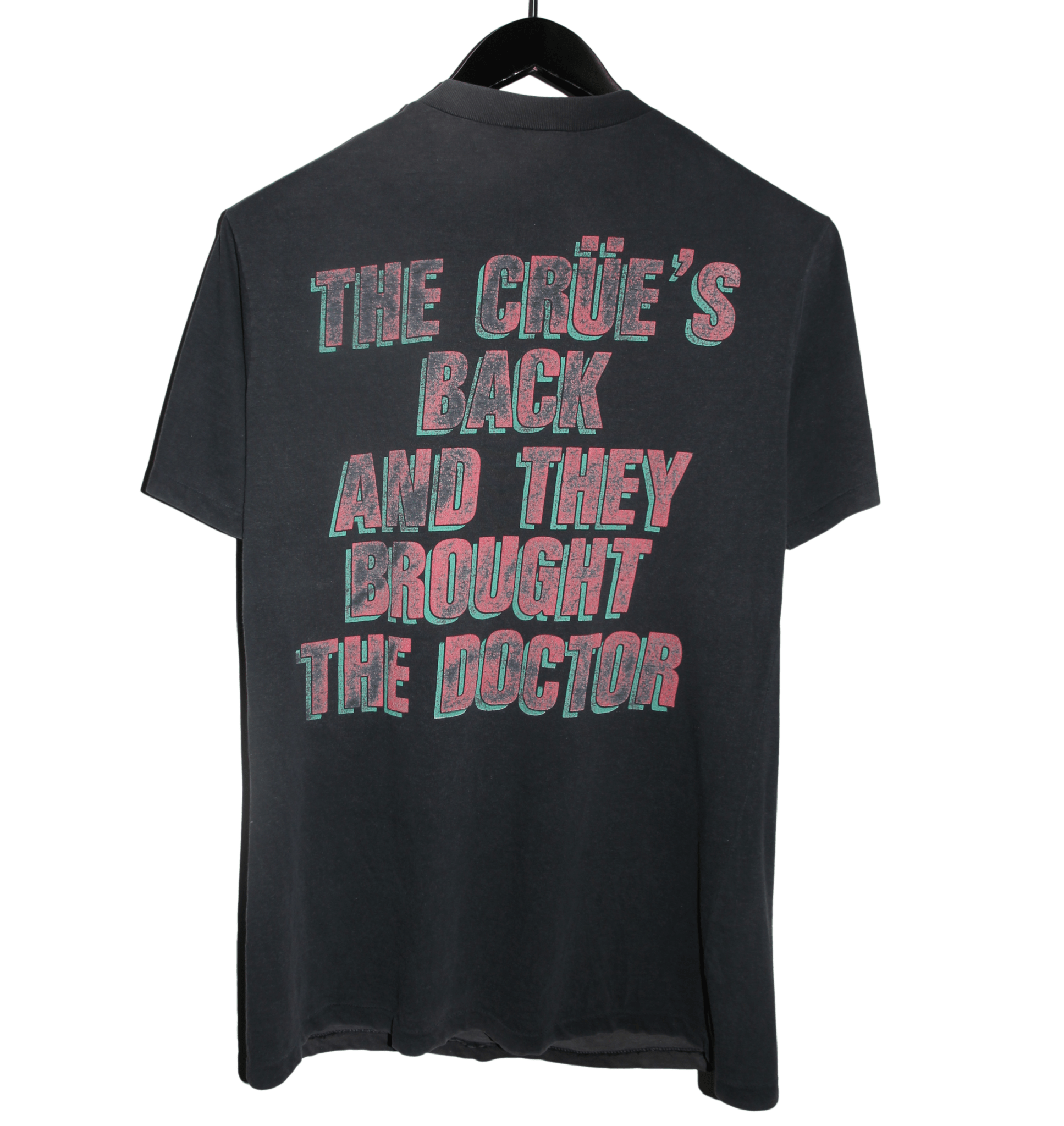 Motley Crue 1989 Dr. Feelgood Tour Shirt - Faded AU