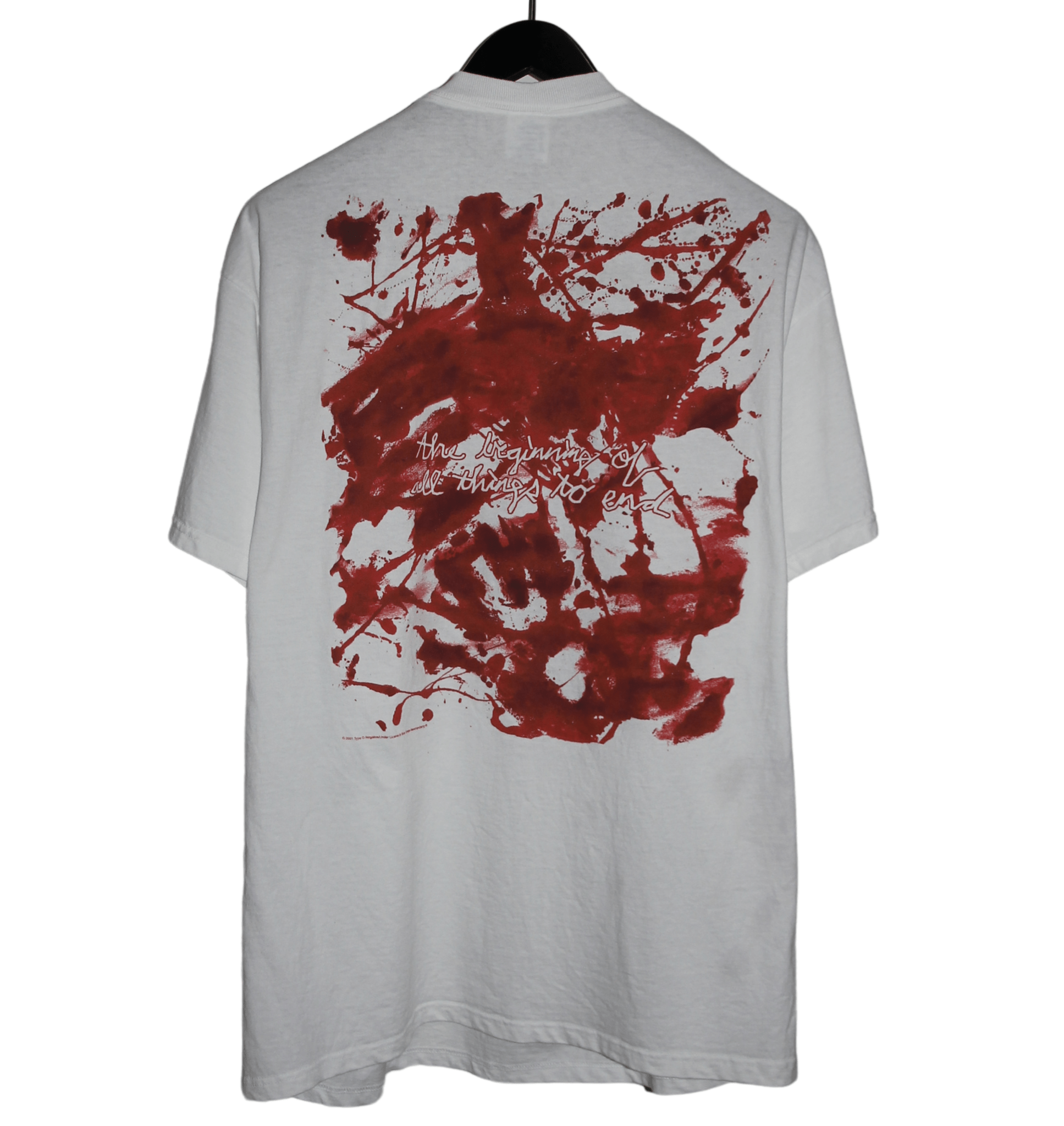 Mudvayne 2001 Bloody Butcher Shirt - Faded AU