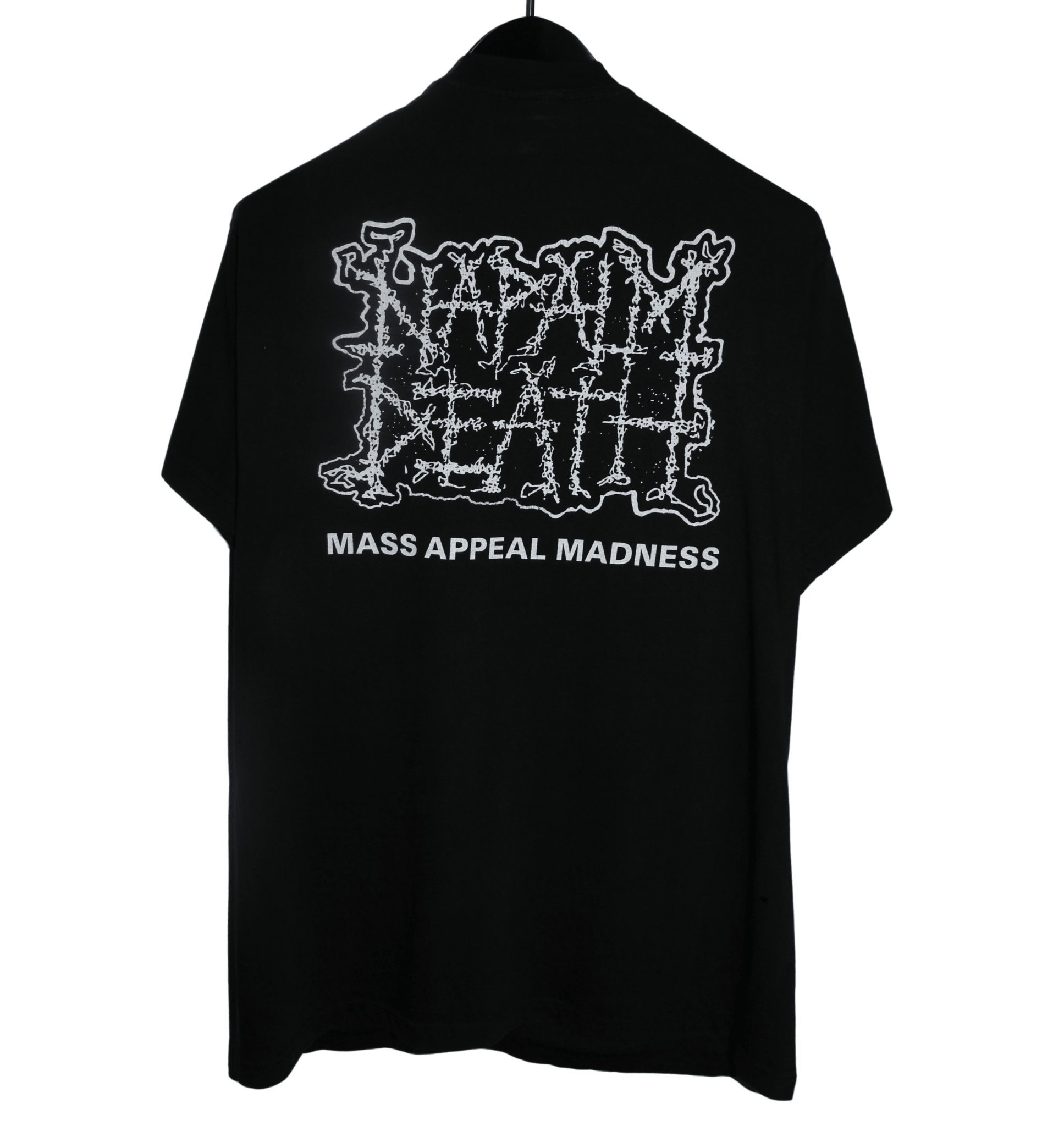Napalm Death 1991 Mass Appeal Maddness Shirt - Faded AU