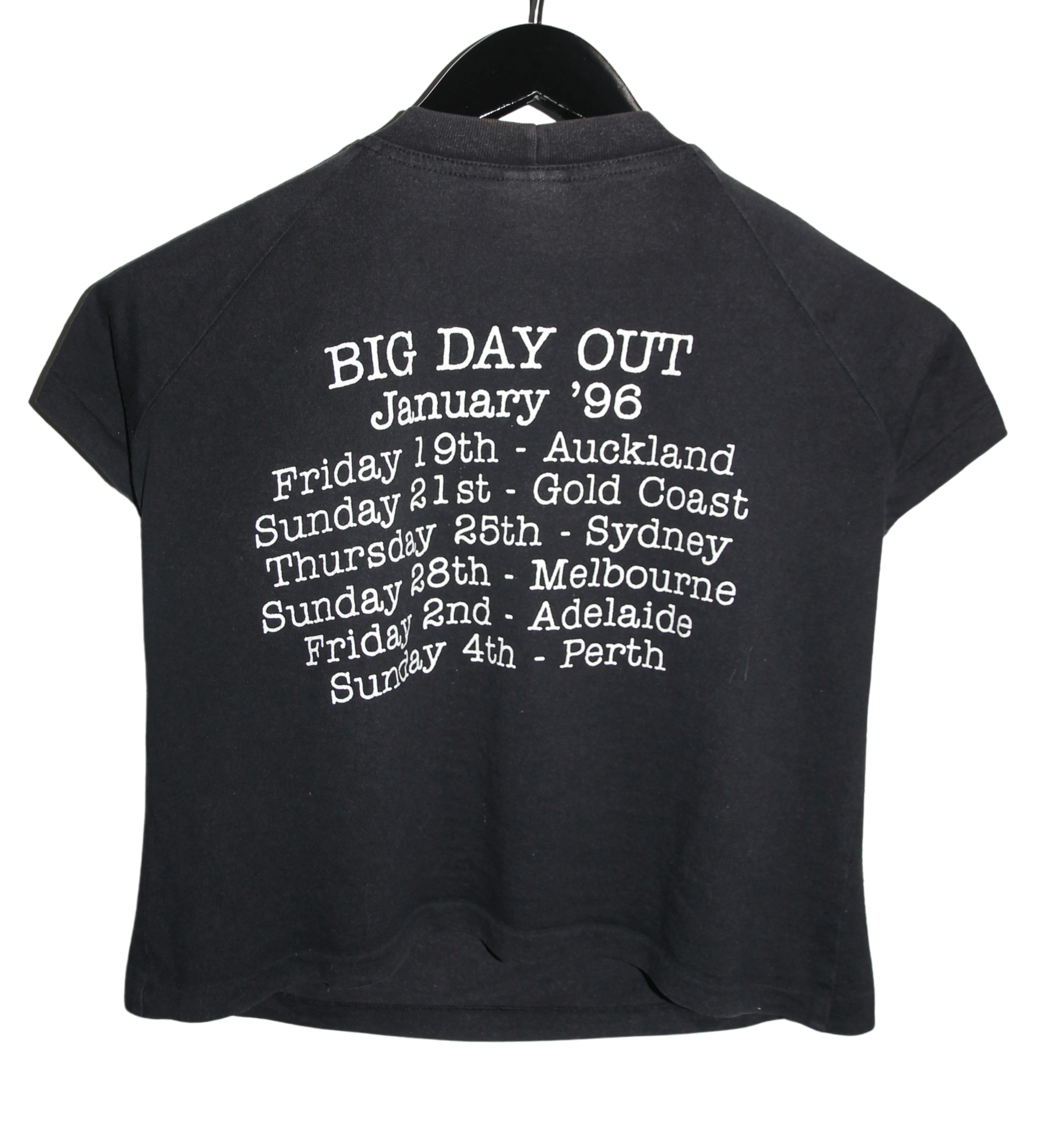 Nick Cave and the Bad Seeds 1996 Big Day Out Shirt - Faded AU