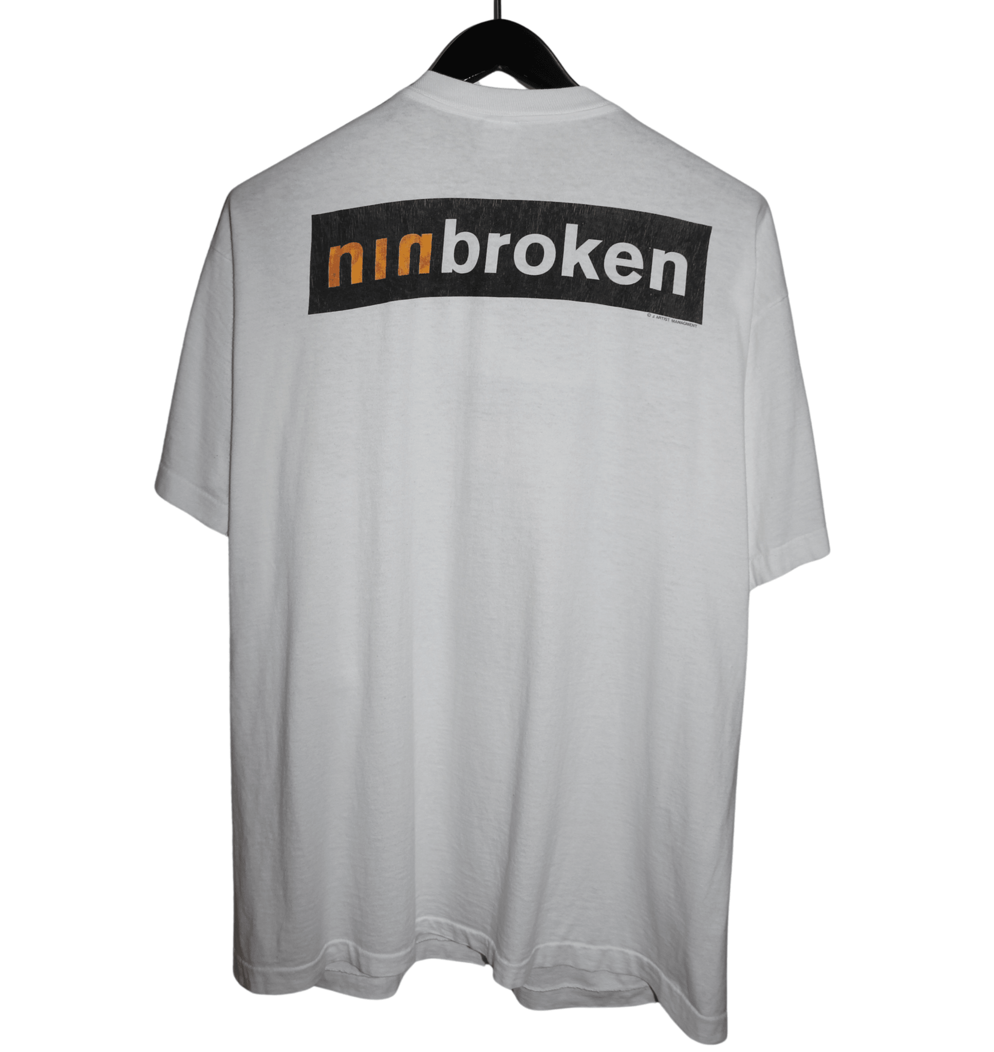 Nine Inch Nails 1994 Broken Album Shirt - Faded AU