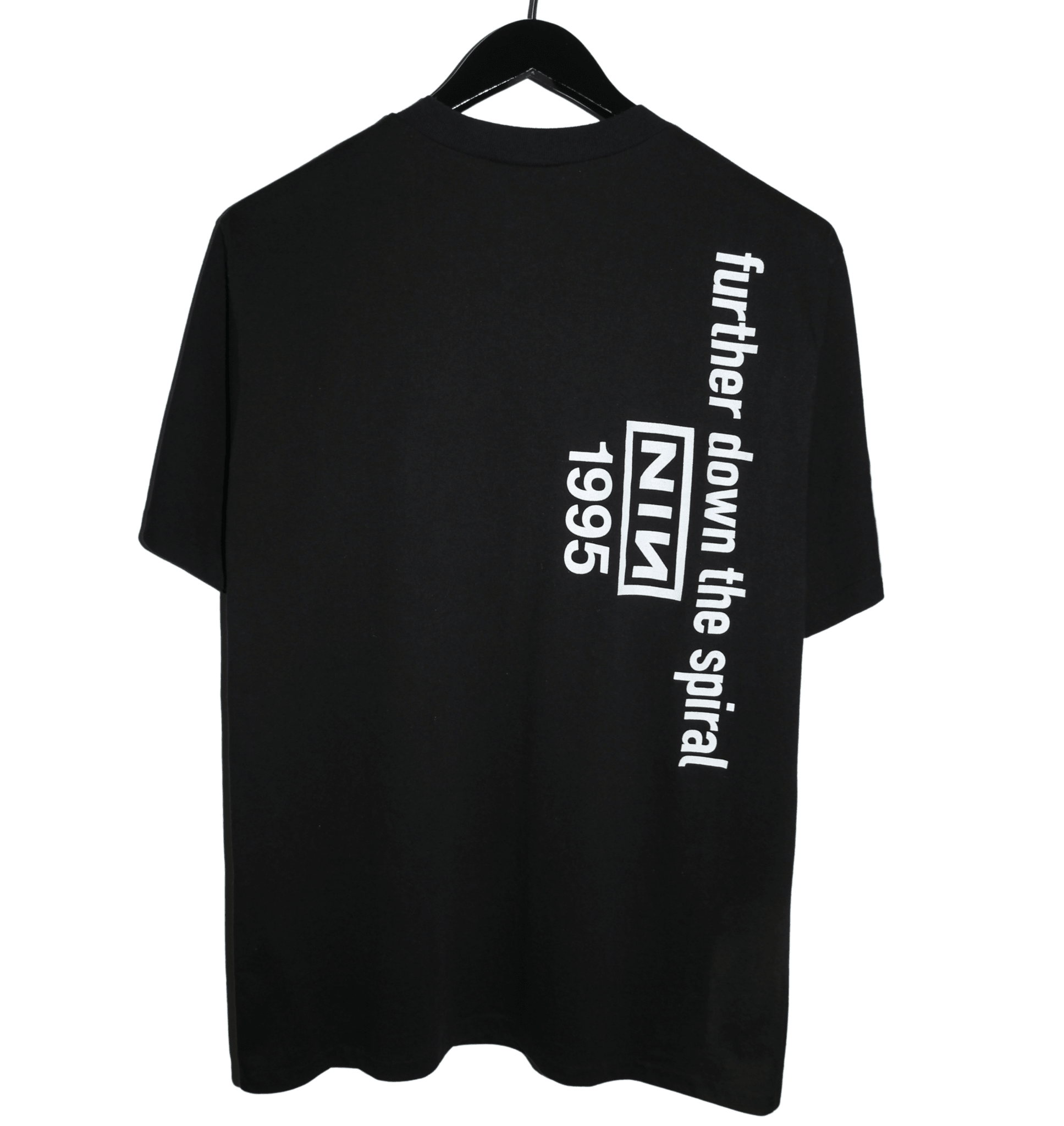 Nine Inch Nails 1995 Further Down The Spiral Shirt - Faded AU