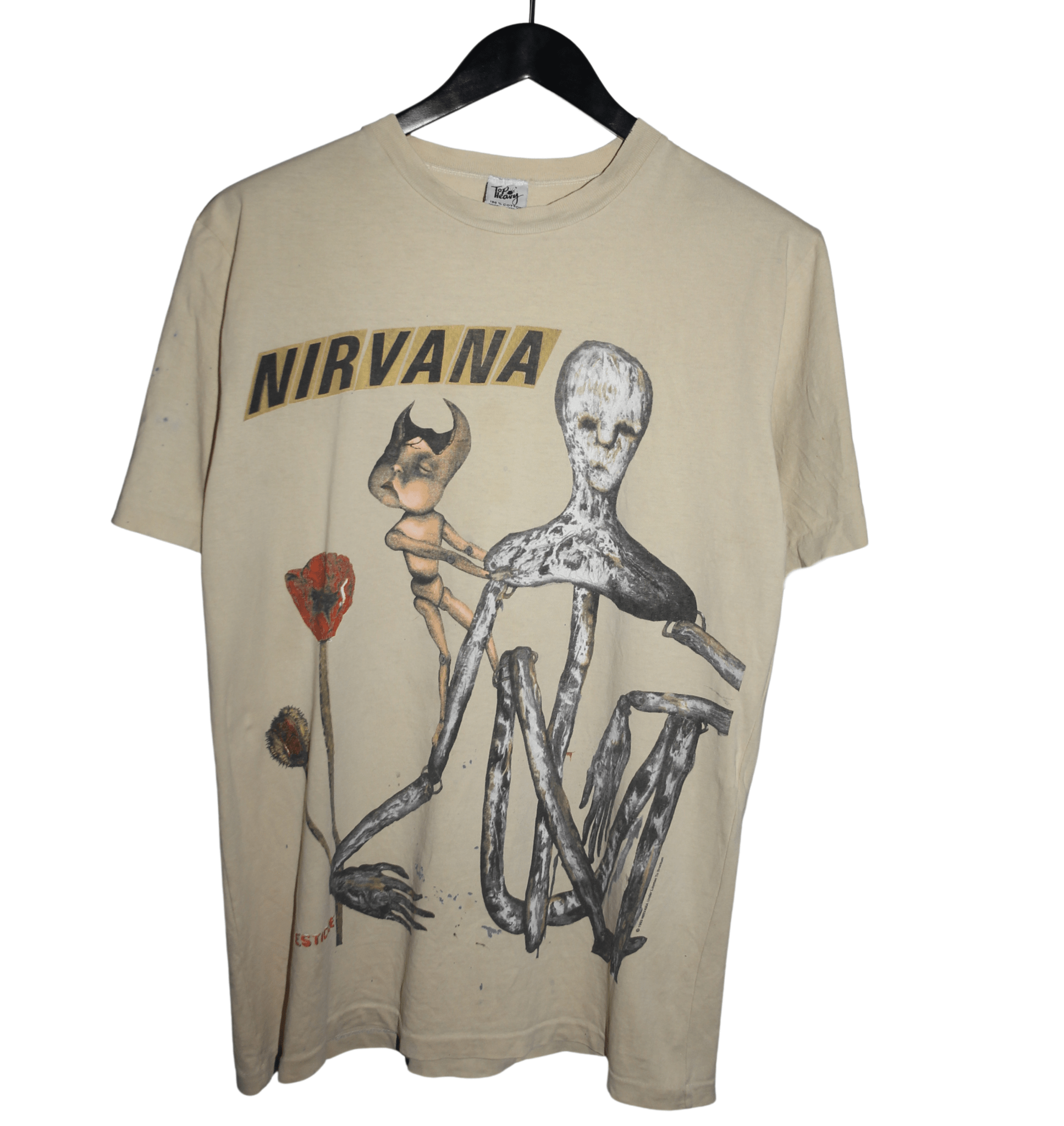 Nirvana 1993 Incesticide Album Shirt - Faded AU
