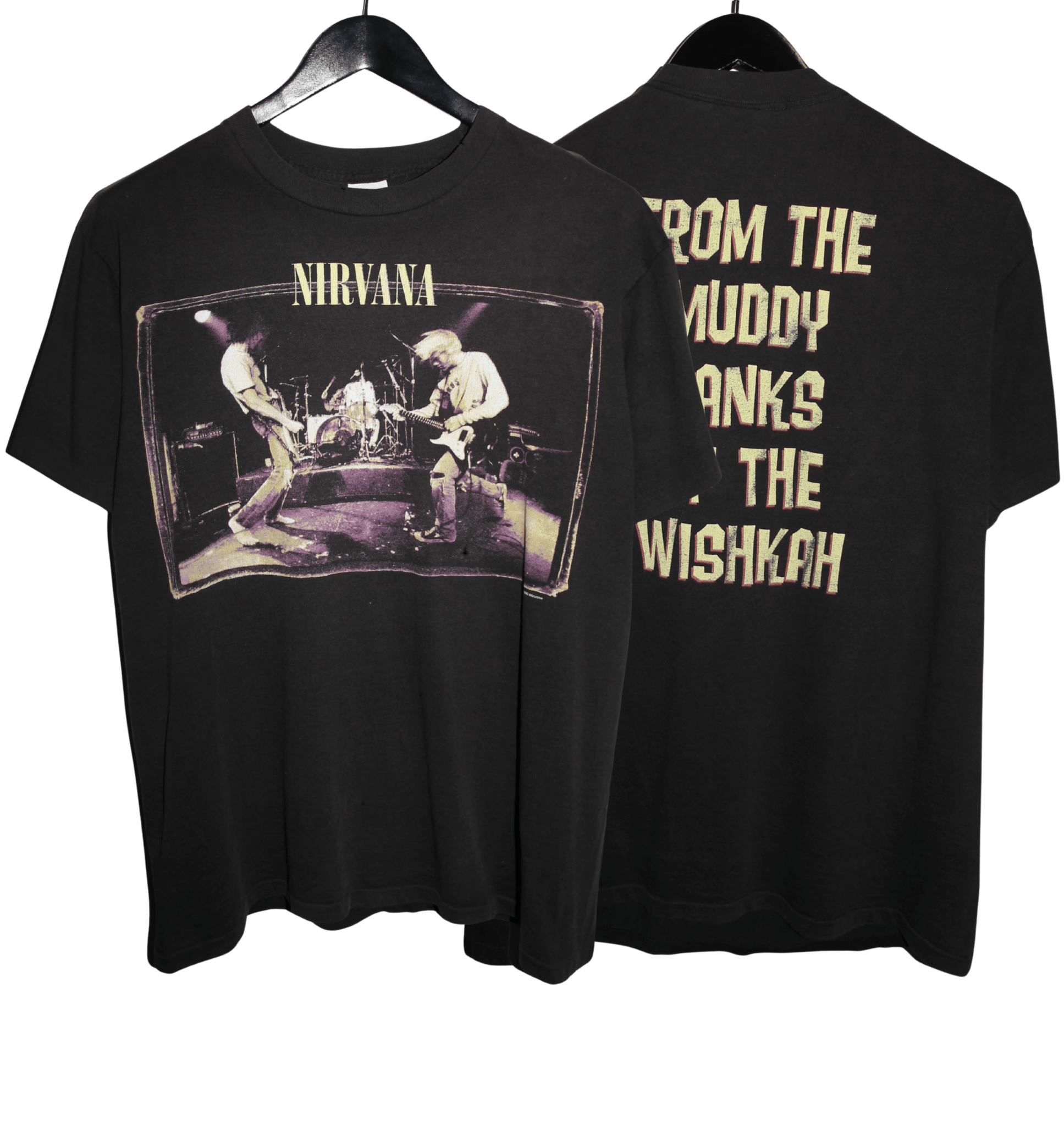 Nirvana 1996 Muddy Banks of the Wishkah Shirt - Faded AU