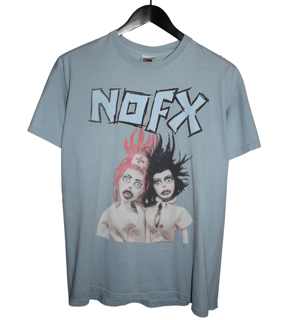 NOFX 2000 Pump Up The Valuum Album Shirt - Faded AU