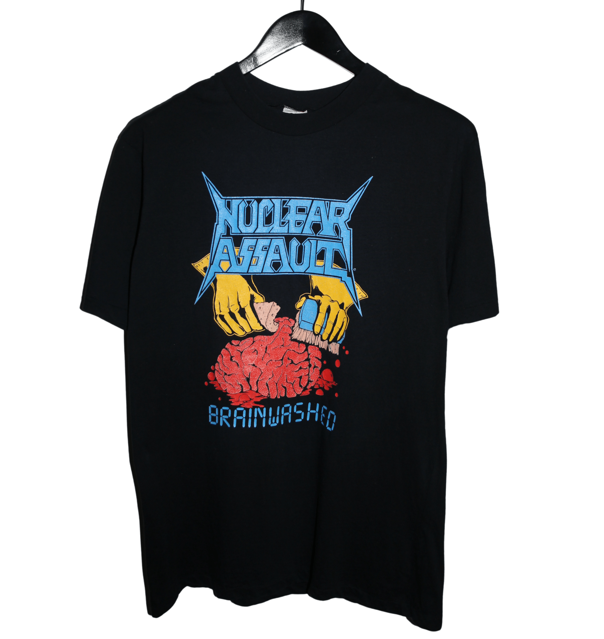 Nuclear Assault 80's Brainwashed Shirt - Faded AU