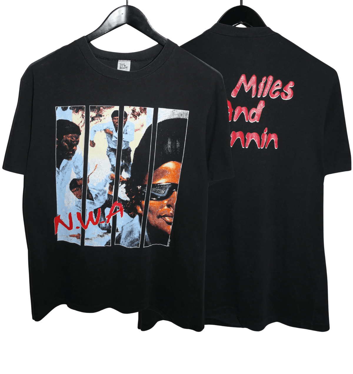 NWA 1990 100 Miles and Runnin’ EP Shirt - Faded AU