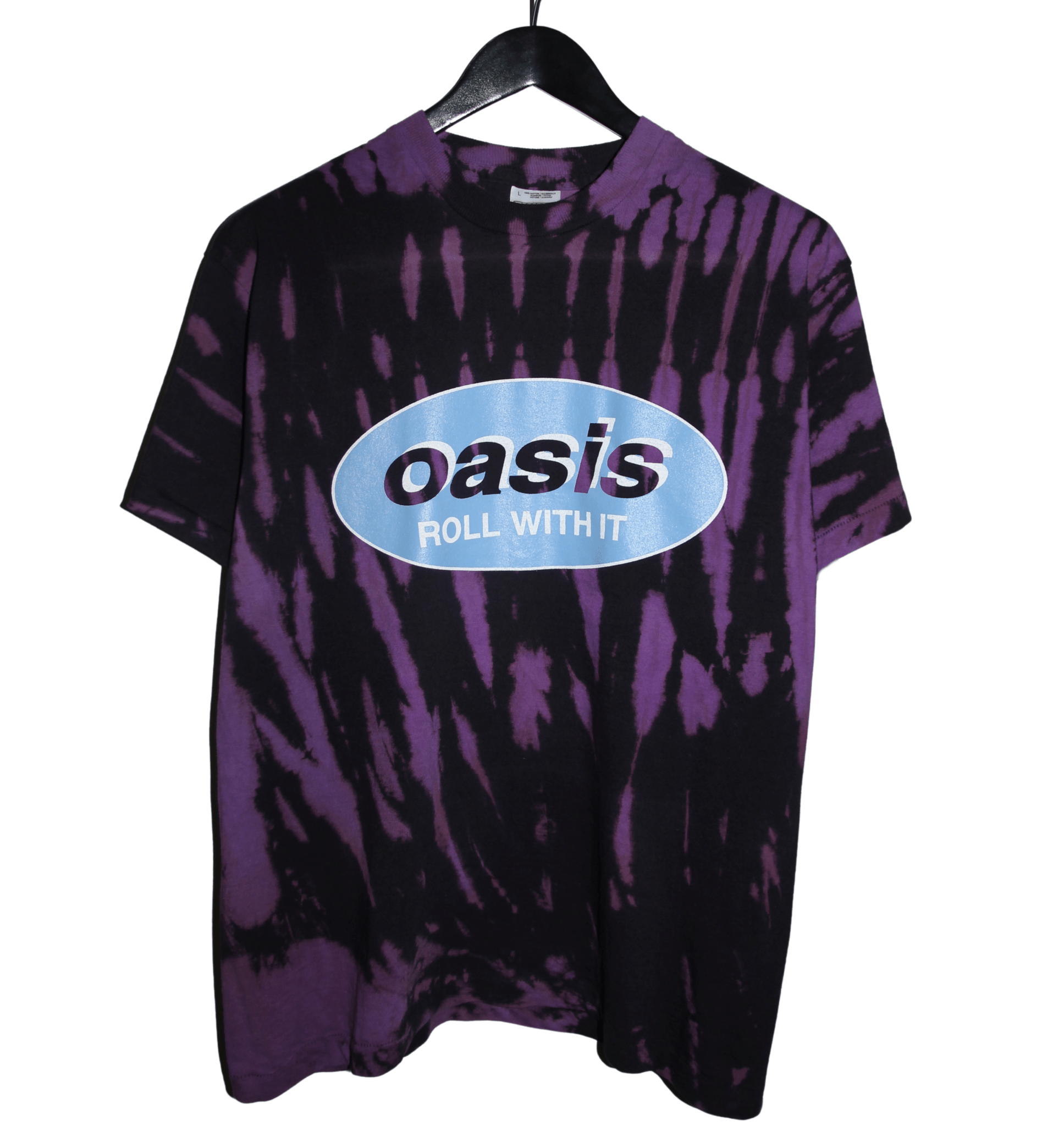 Oasis 1995 Roll With It Tie Dye Shirt - Faded AU