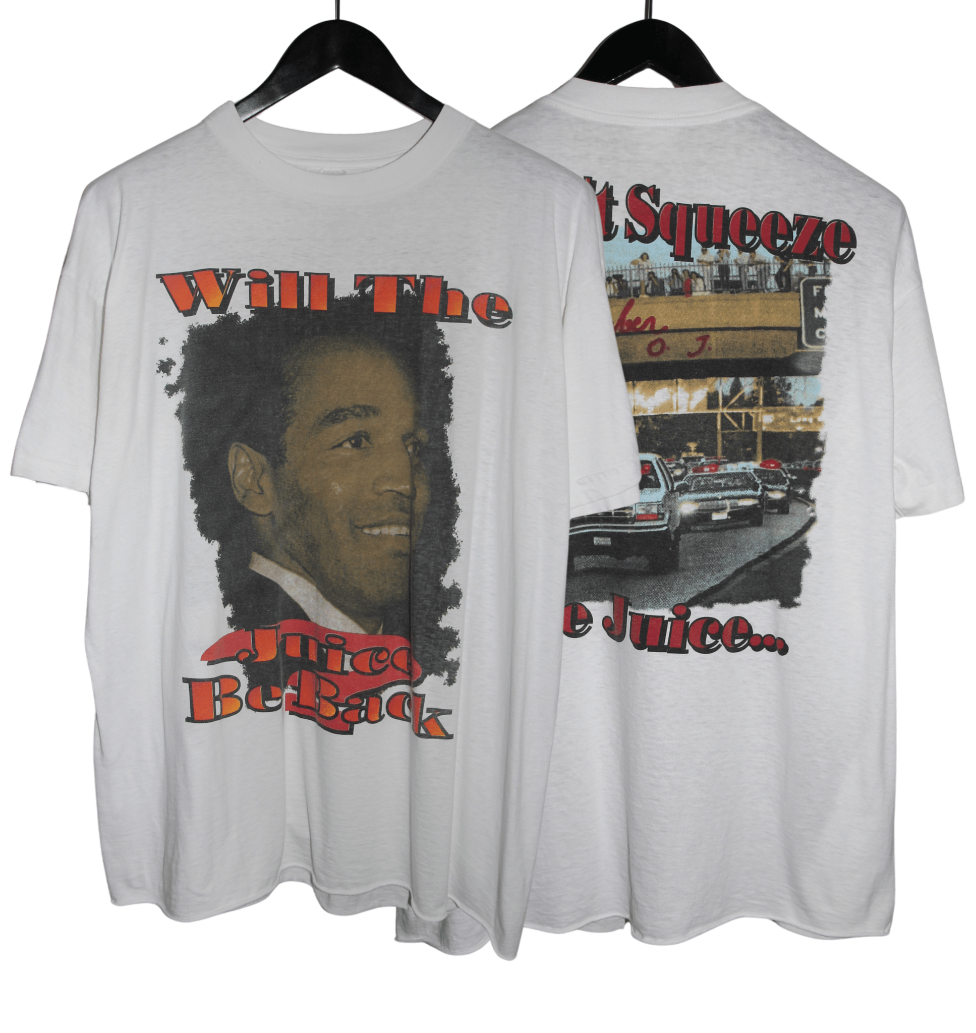 OJ Simpson 90's Juice Return Shirt - Faded AU