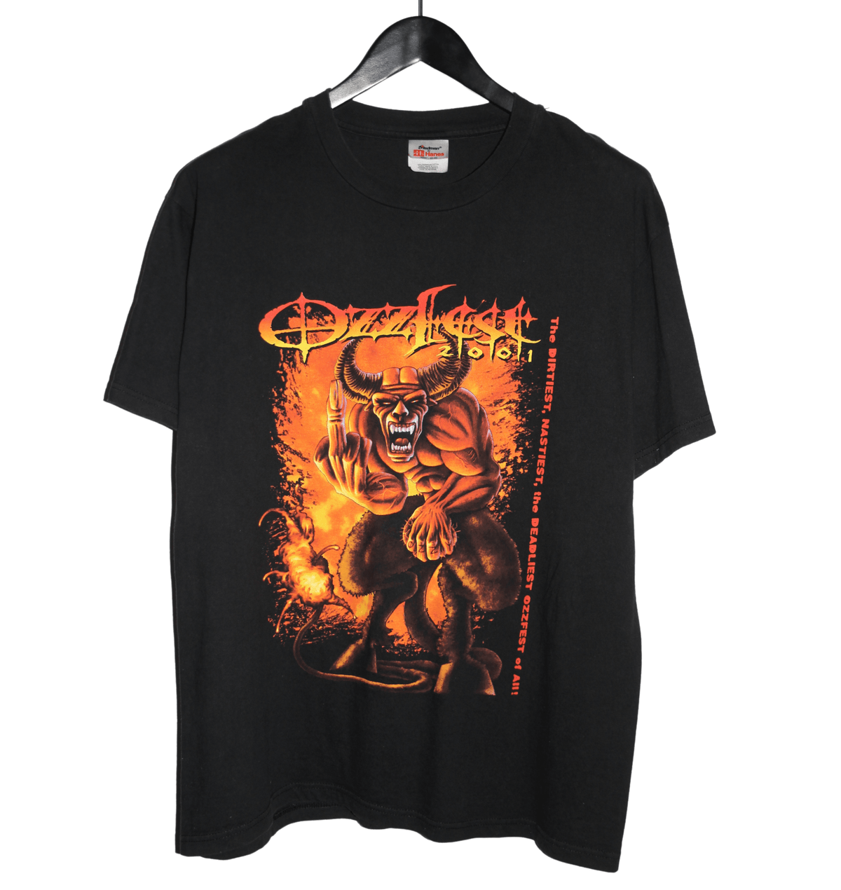 Ozzfest 2001 Festival Shirt - Faded AU