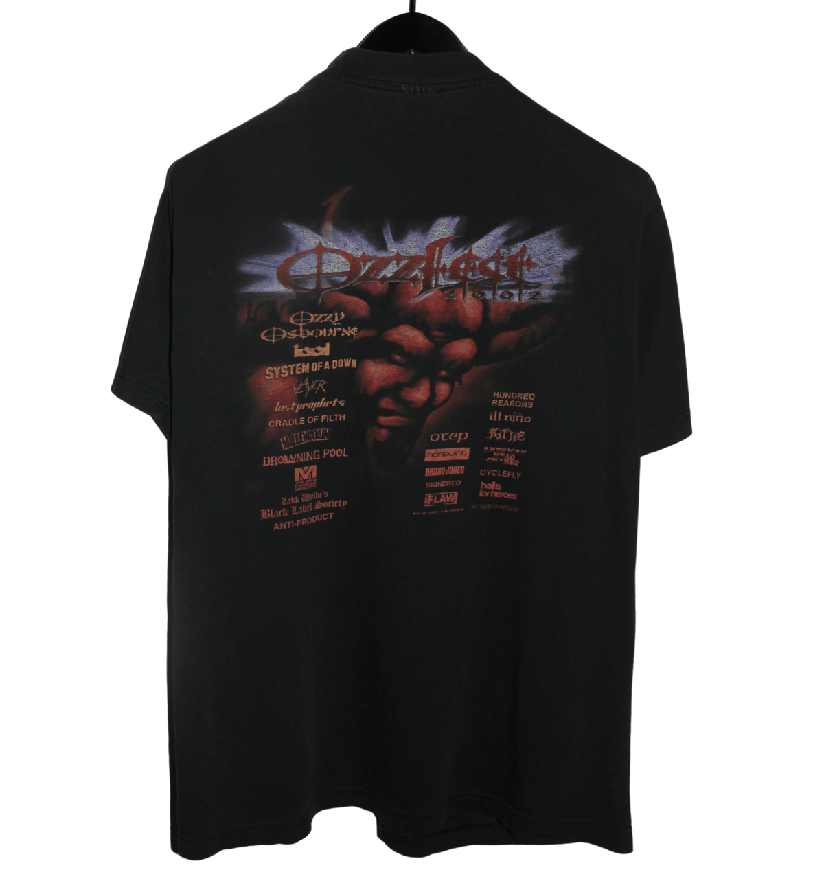 OzzFest 2002 Festival Shirt - Faded AU