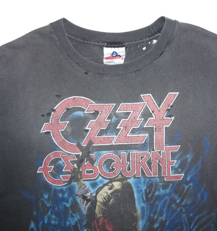 Ozzy Osbourne 90's Blizzard of Ozz Shirt - Faded AU