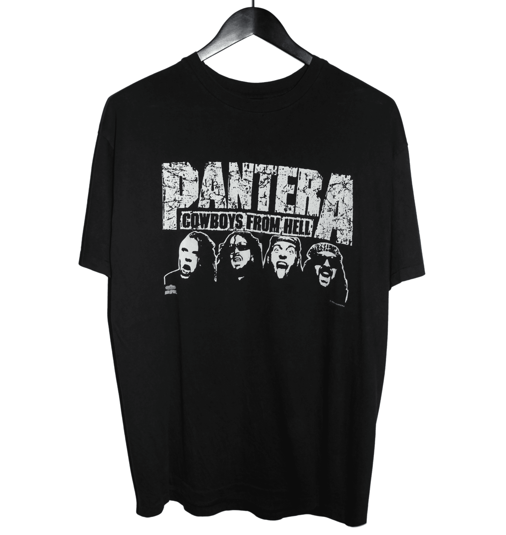 Pantera 1992 Cowboys From Hell Shirt - Faded AU