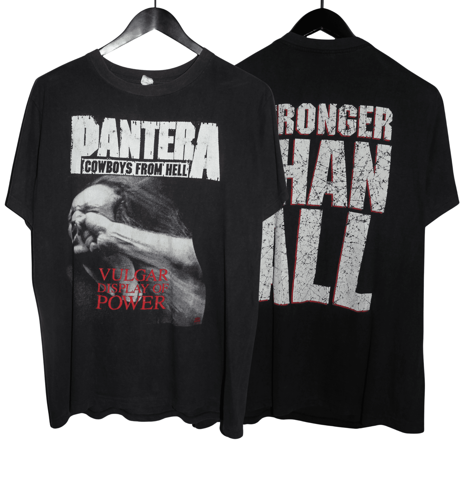 Pantera 1992 Cowboys From Hell Shirt - Faded AU