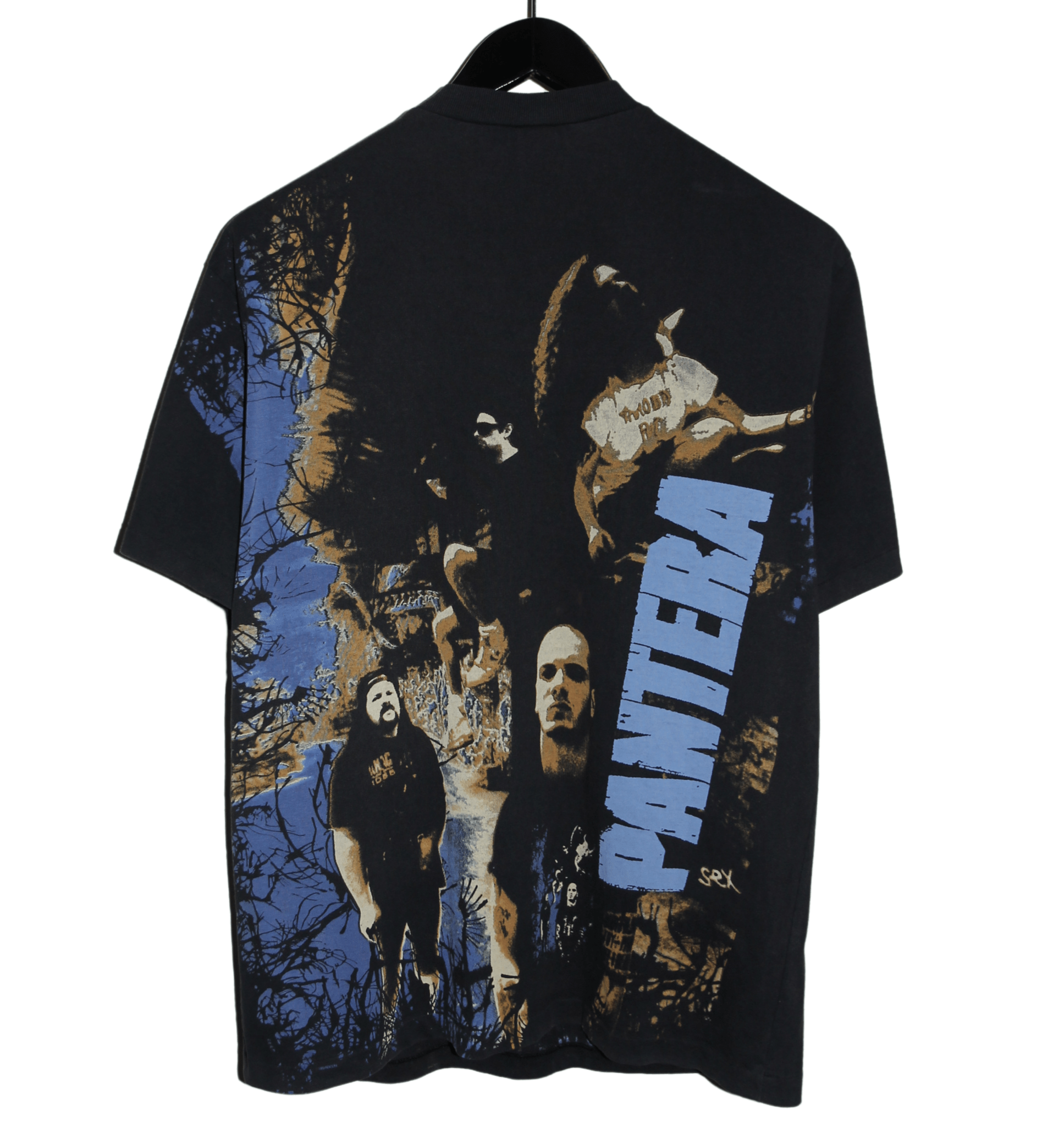 Pantera 1993 Vulgar Display Of Power All Over Print Shirt - Faded AU
