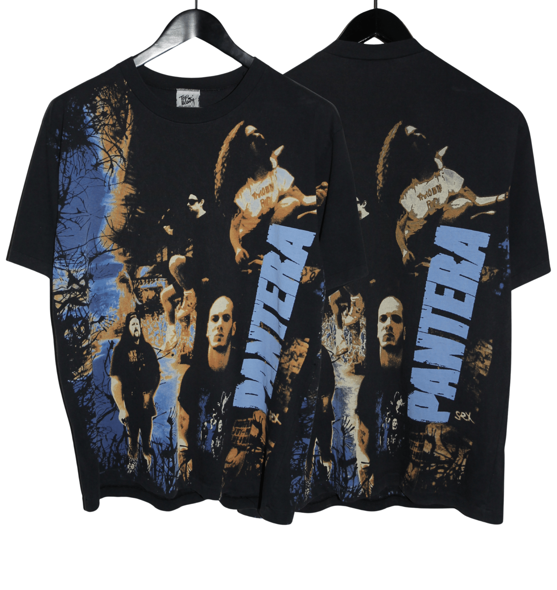 Pantera 1993 Vulgar Display Of Power All Over Print Shirt - Faded AU