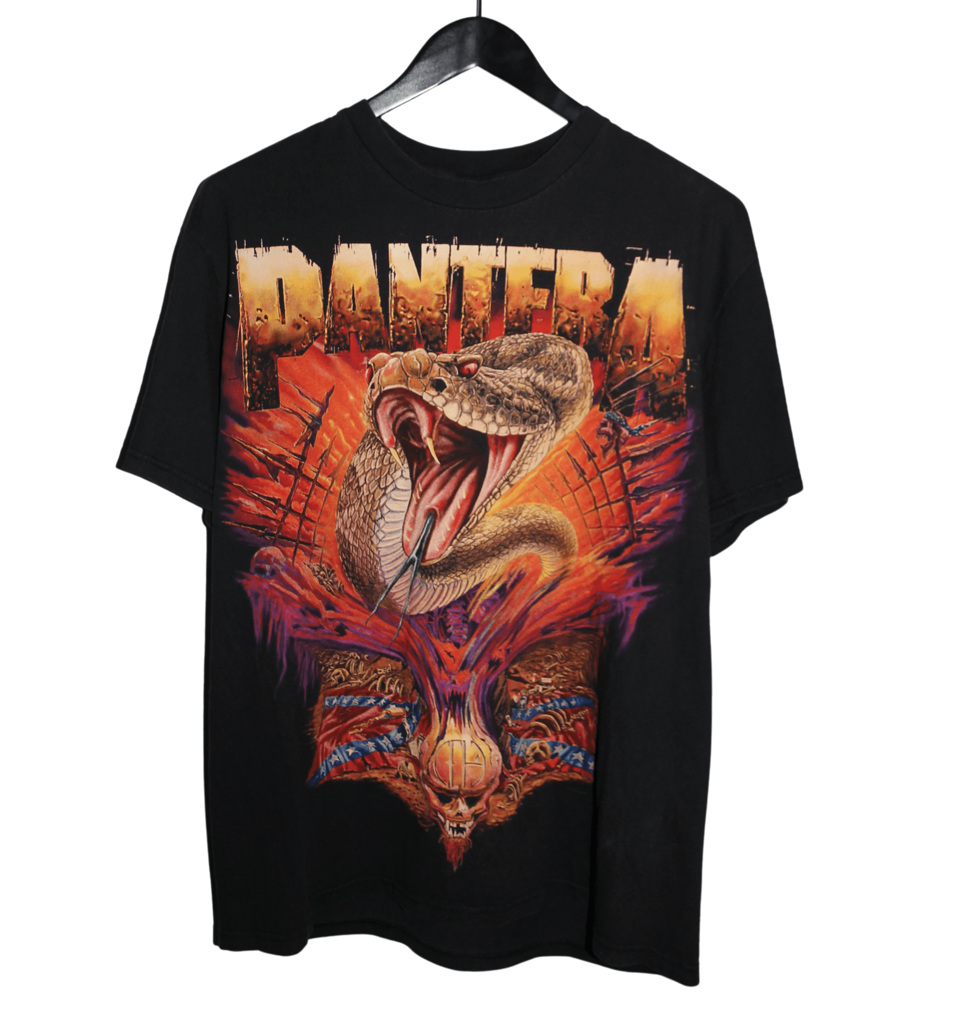 Pantera 1999 World Domination Tour Shirt - Faded AU