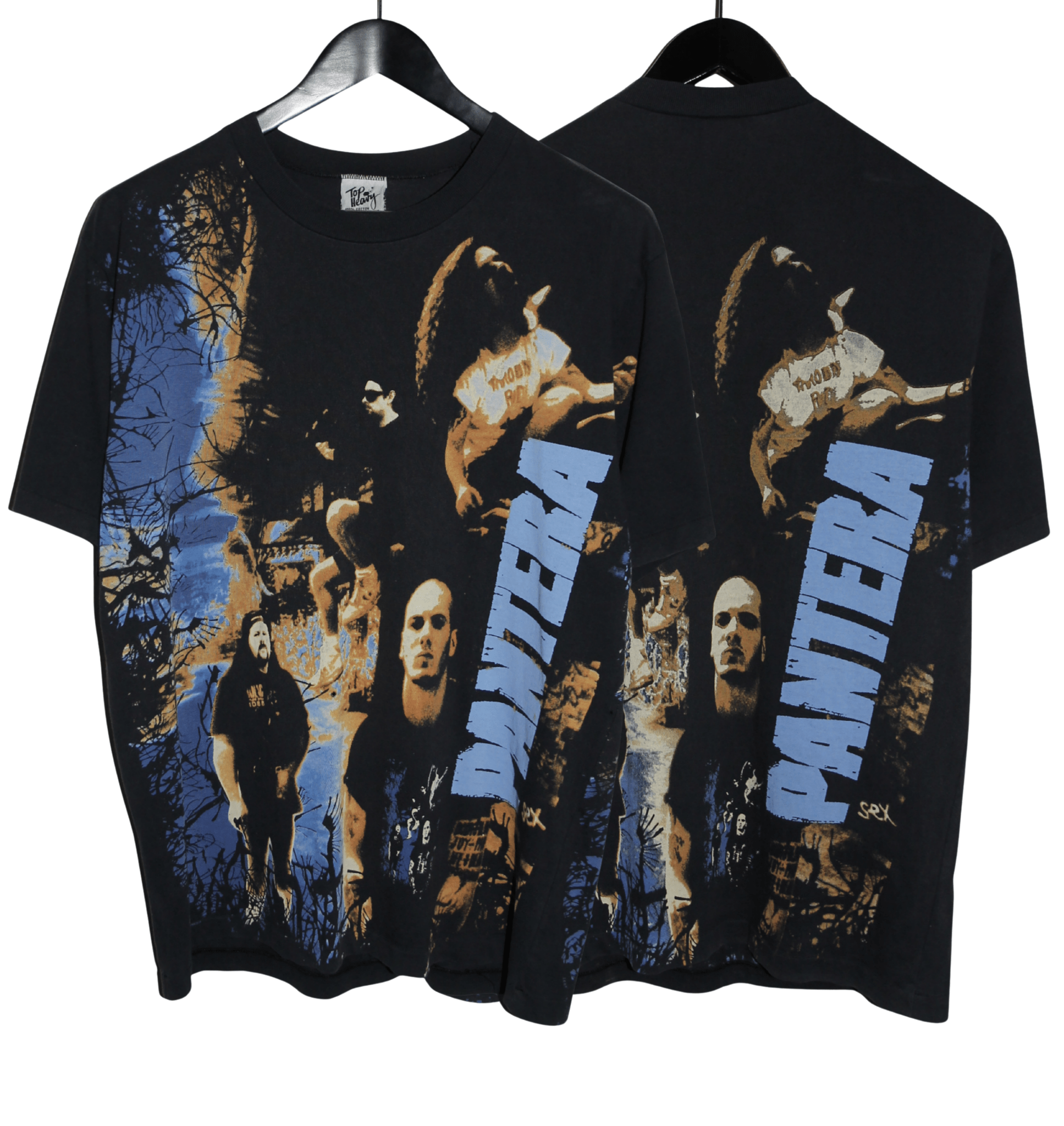Pantera 90's All Over Print Shirt - Faded AU
