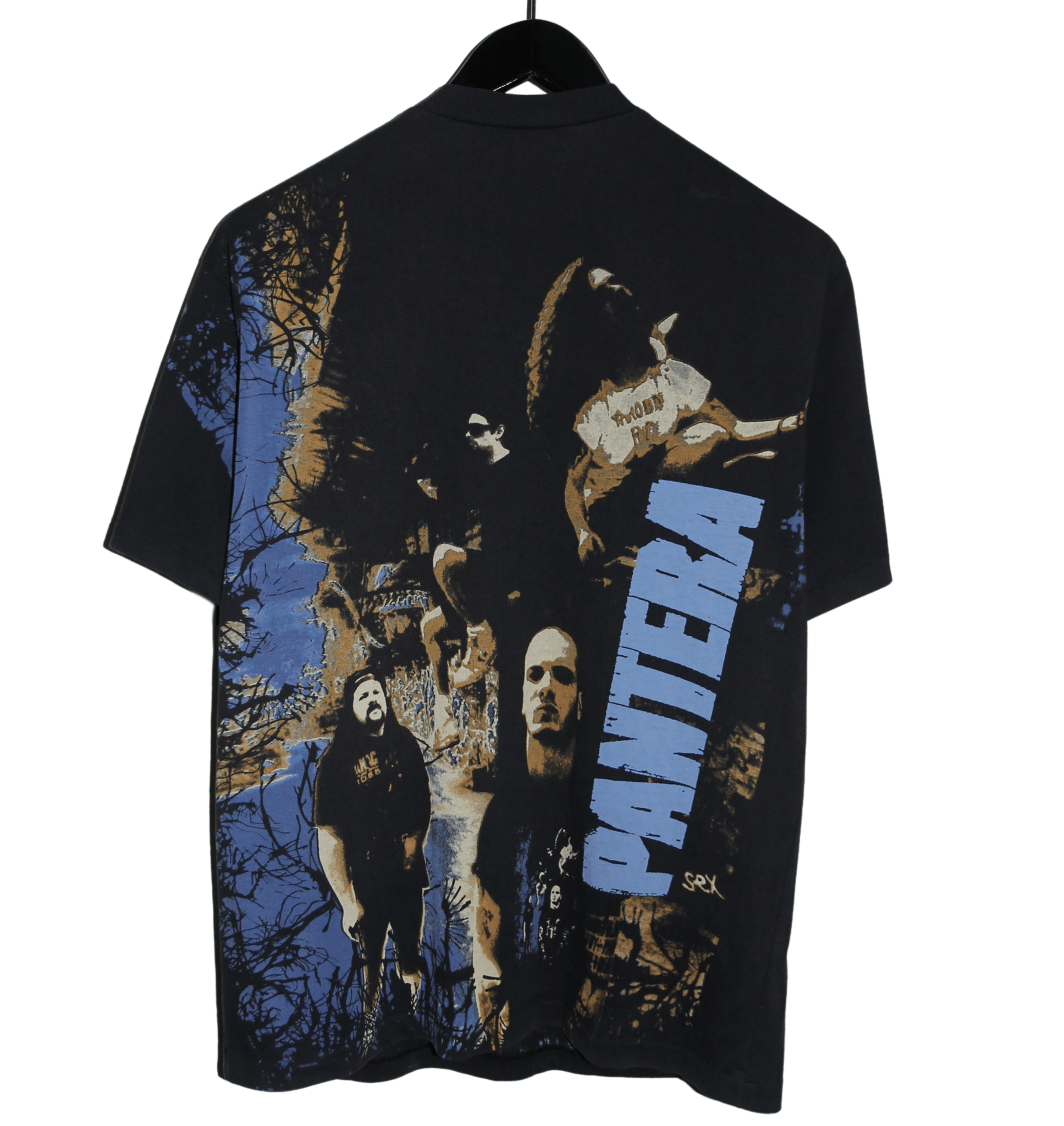 Pantera 90's All Over Print Shirt - Faded AU