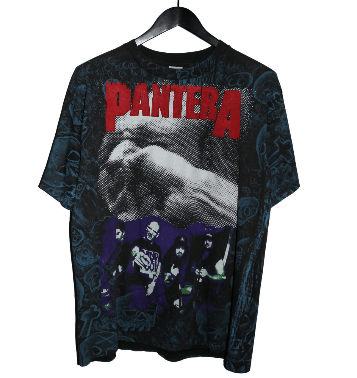 Pantera 90's Vulgar Display of Power All Over Print Shirt - Faded AU