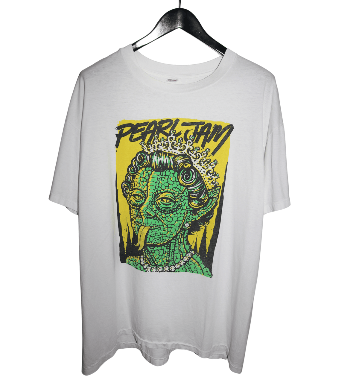 Pearl Jam 00's Queen Lizard Ames Bros Poster Shirt - Faded AU
