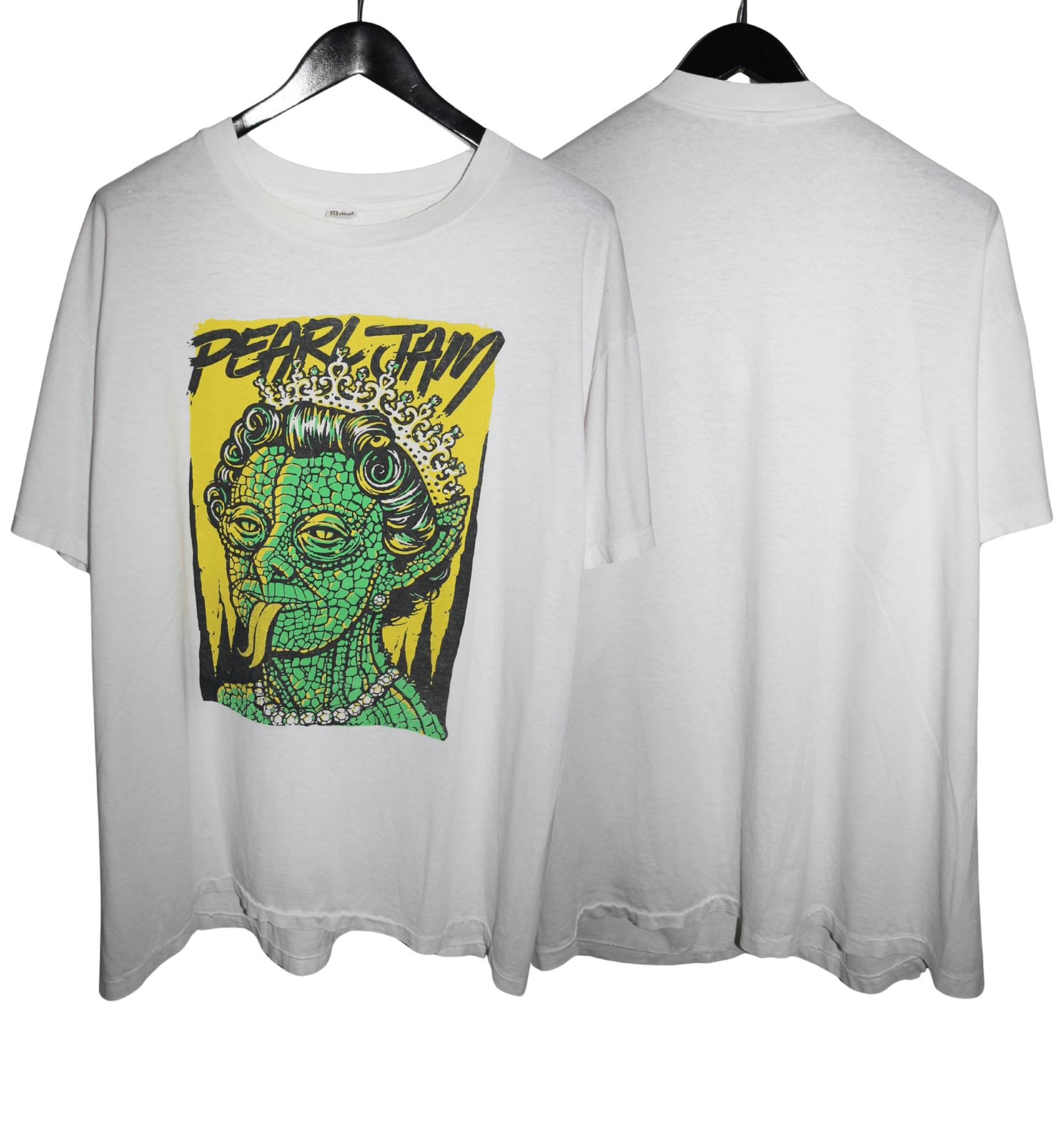 Pearl Jam 00's Queen Lizard Ames Bros Poster Shirt - Faded AU