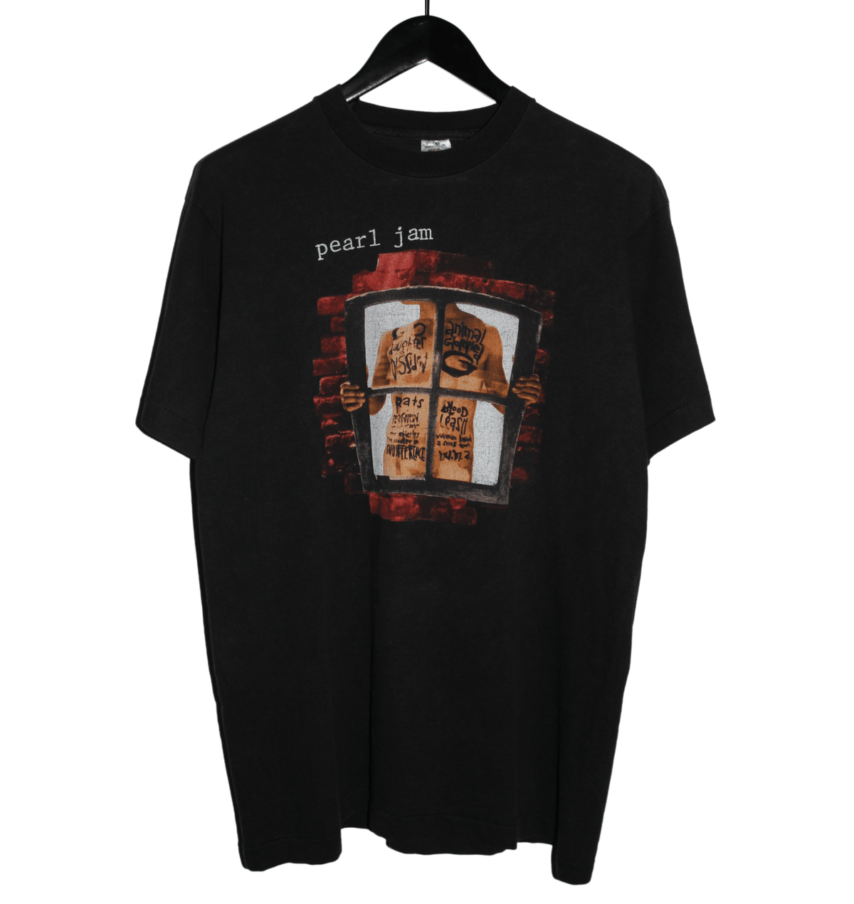 Pearl Jam 1993 Window Pain Shirt - Faded AU