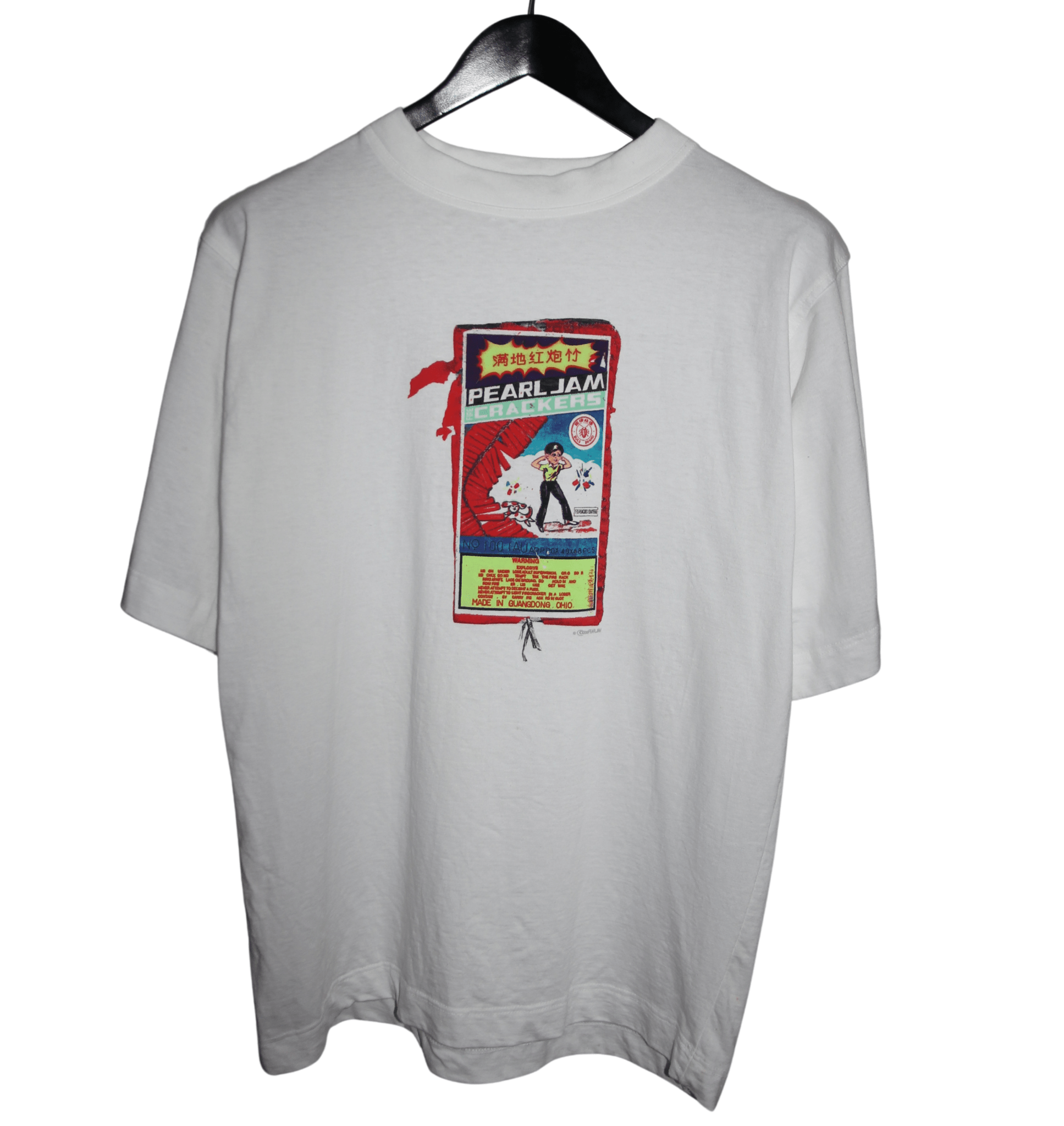 Pearl Jam 1995 Crackers Shirt - Faded AU