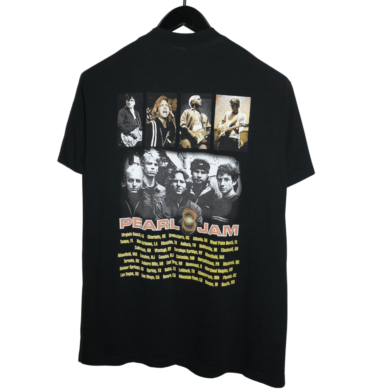 Pearl Jam 1998 Tour Shirt - Faded AU
