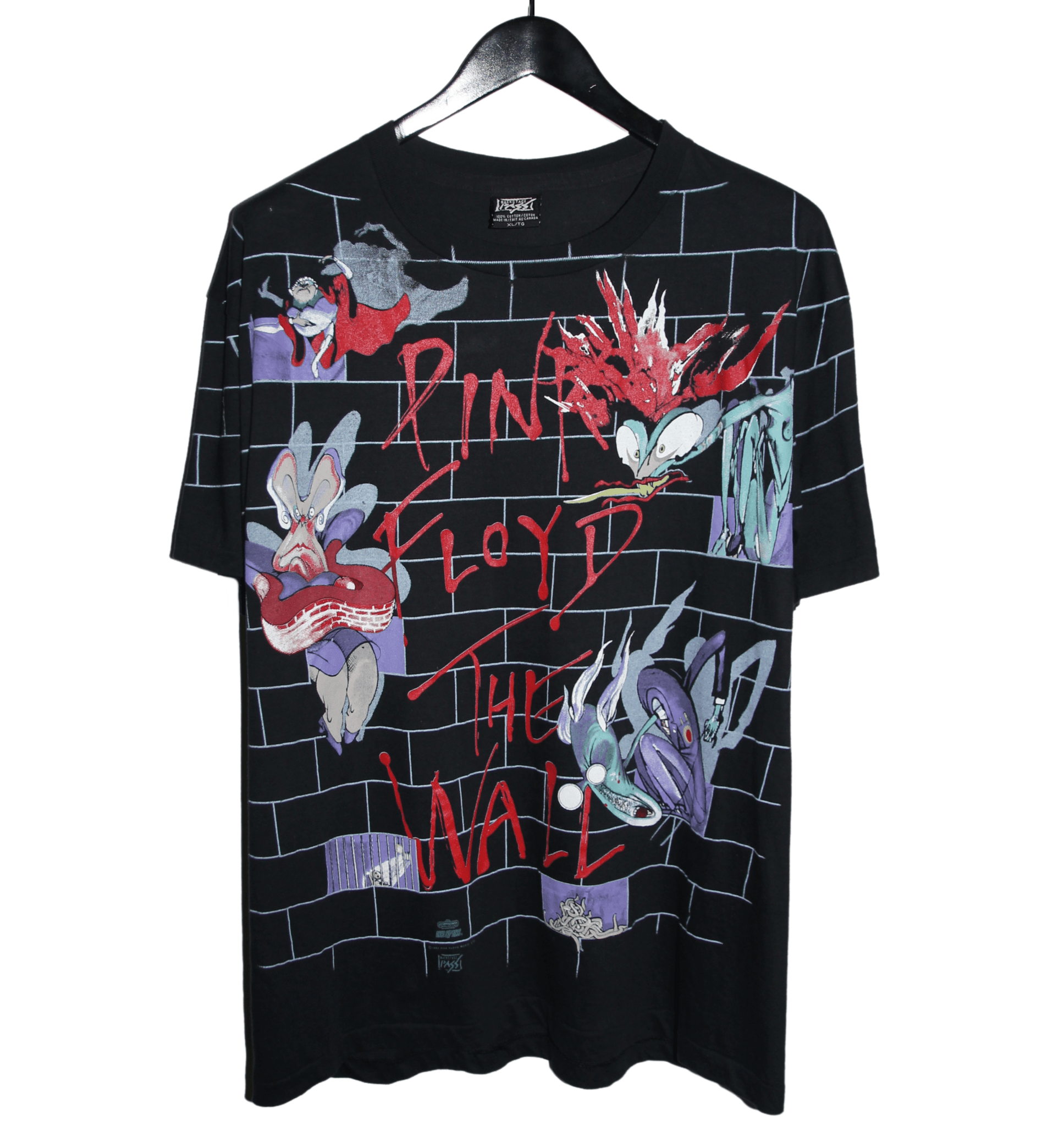 Pink Floyd 90's The Wall Album All Over Print Shirt - Faded AU