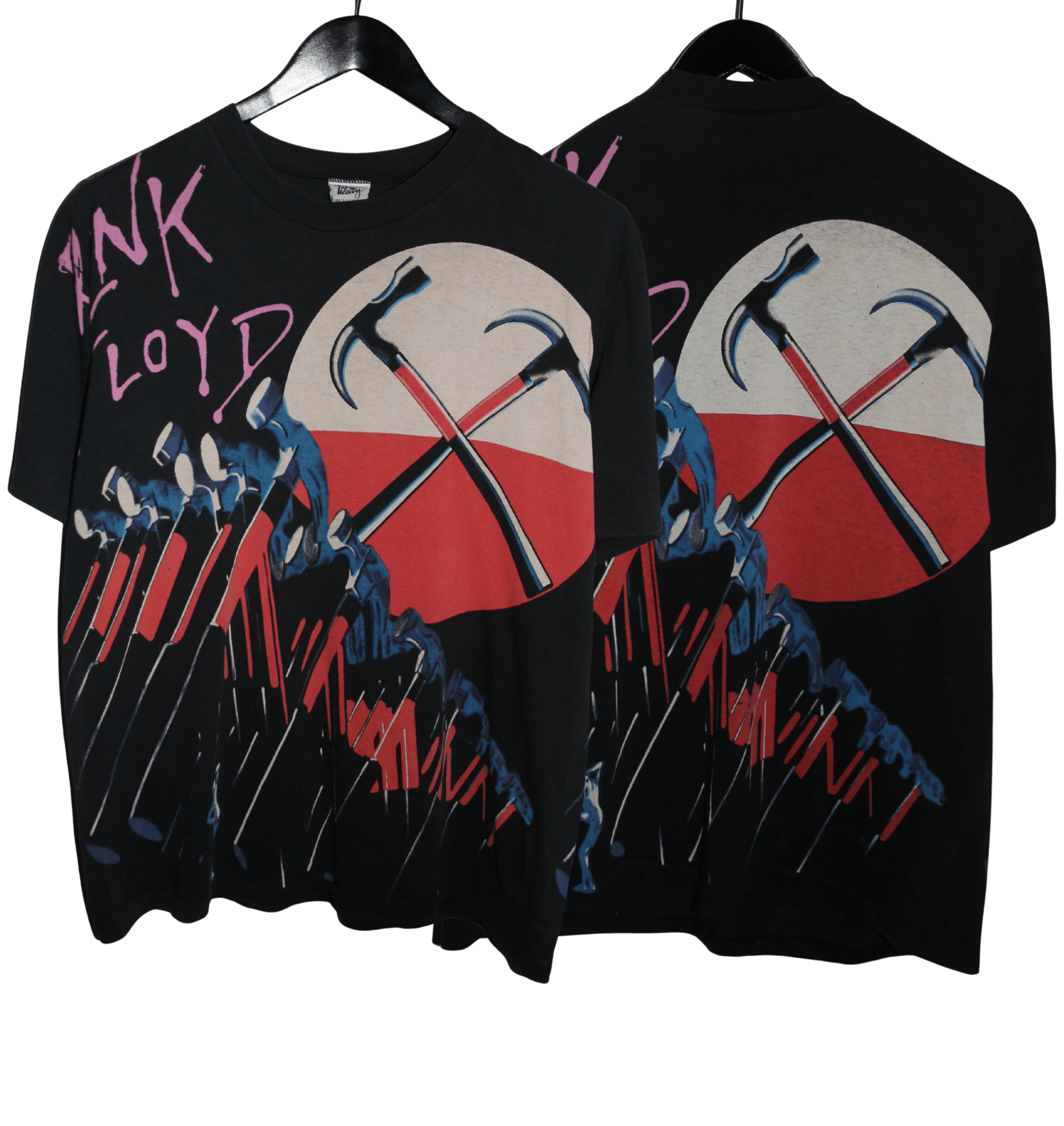 Pink Floyd 90's The Wall All Over Print Shirt - Faded AU