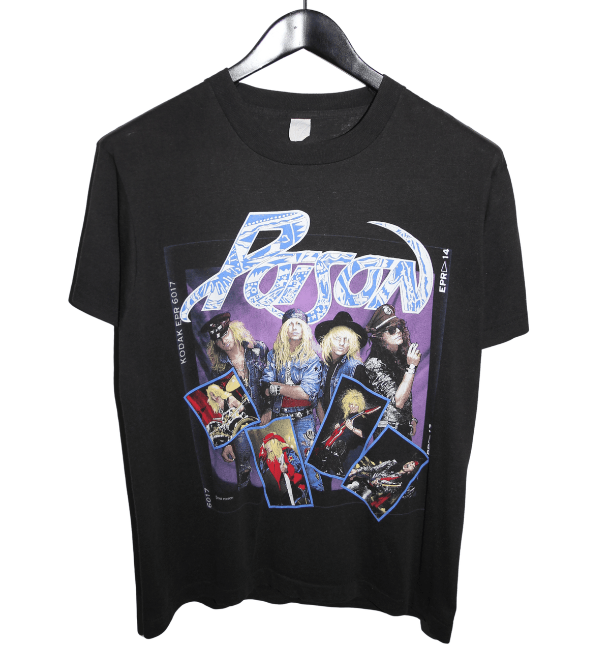 Poison 1988 Open Up And Say Ahhhh Shirt - Faded AU