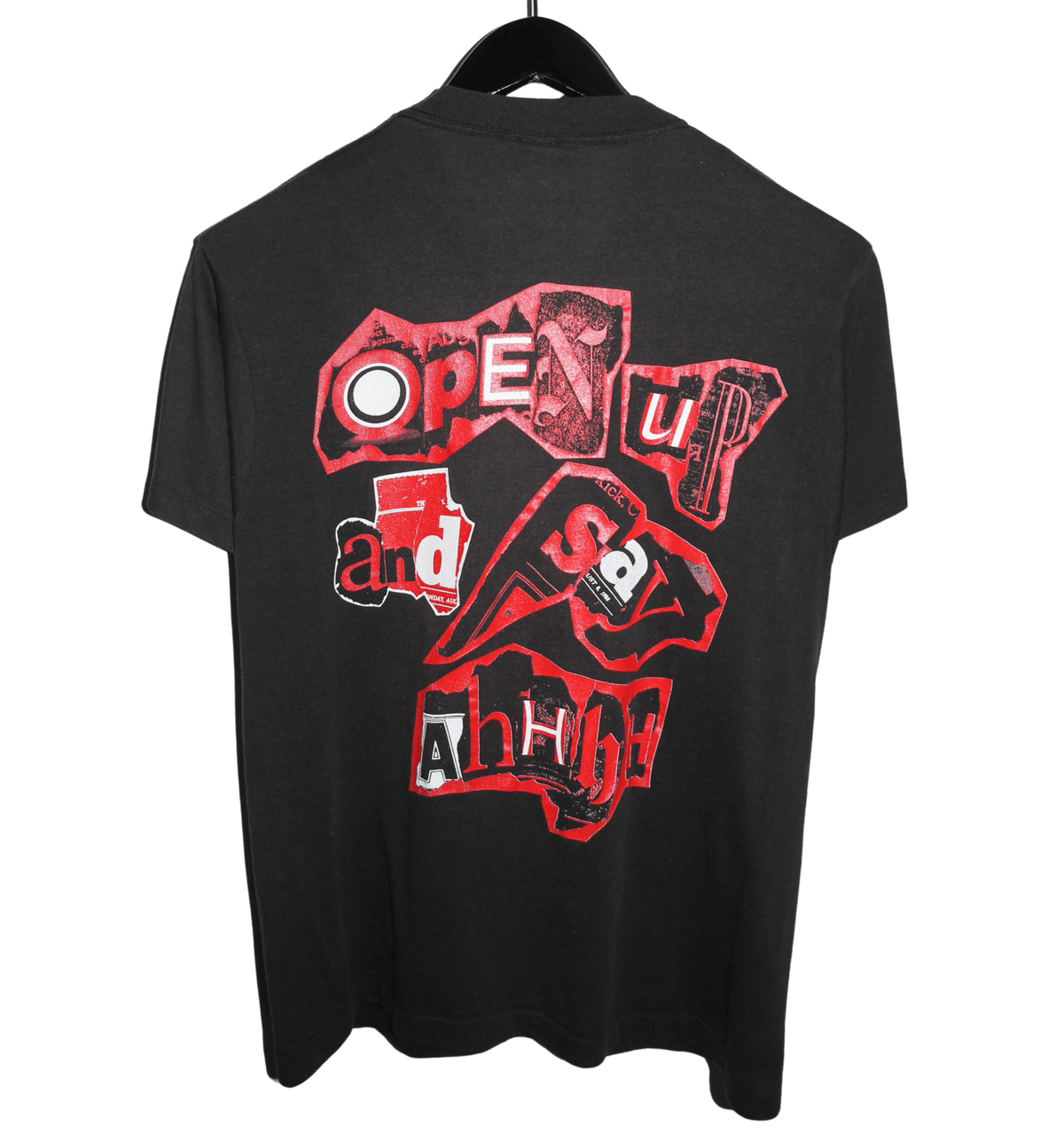 Poison 1988 Open Up And Say Ahhhh Shirt - Faded AU