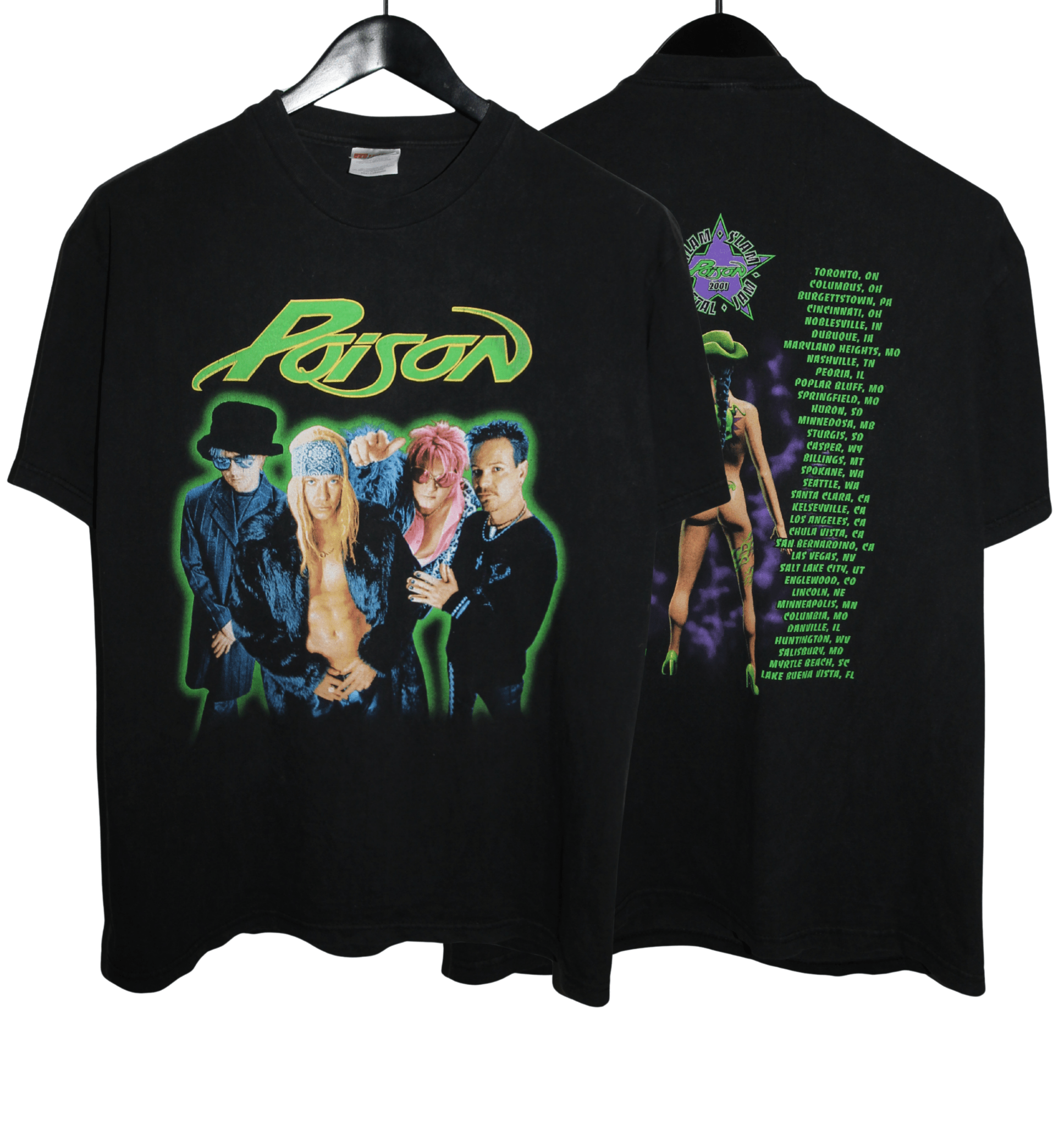 Poison 2001 Shirt - Faded AU
