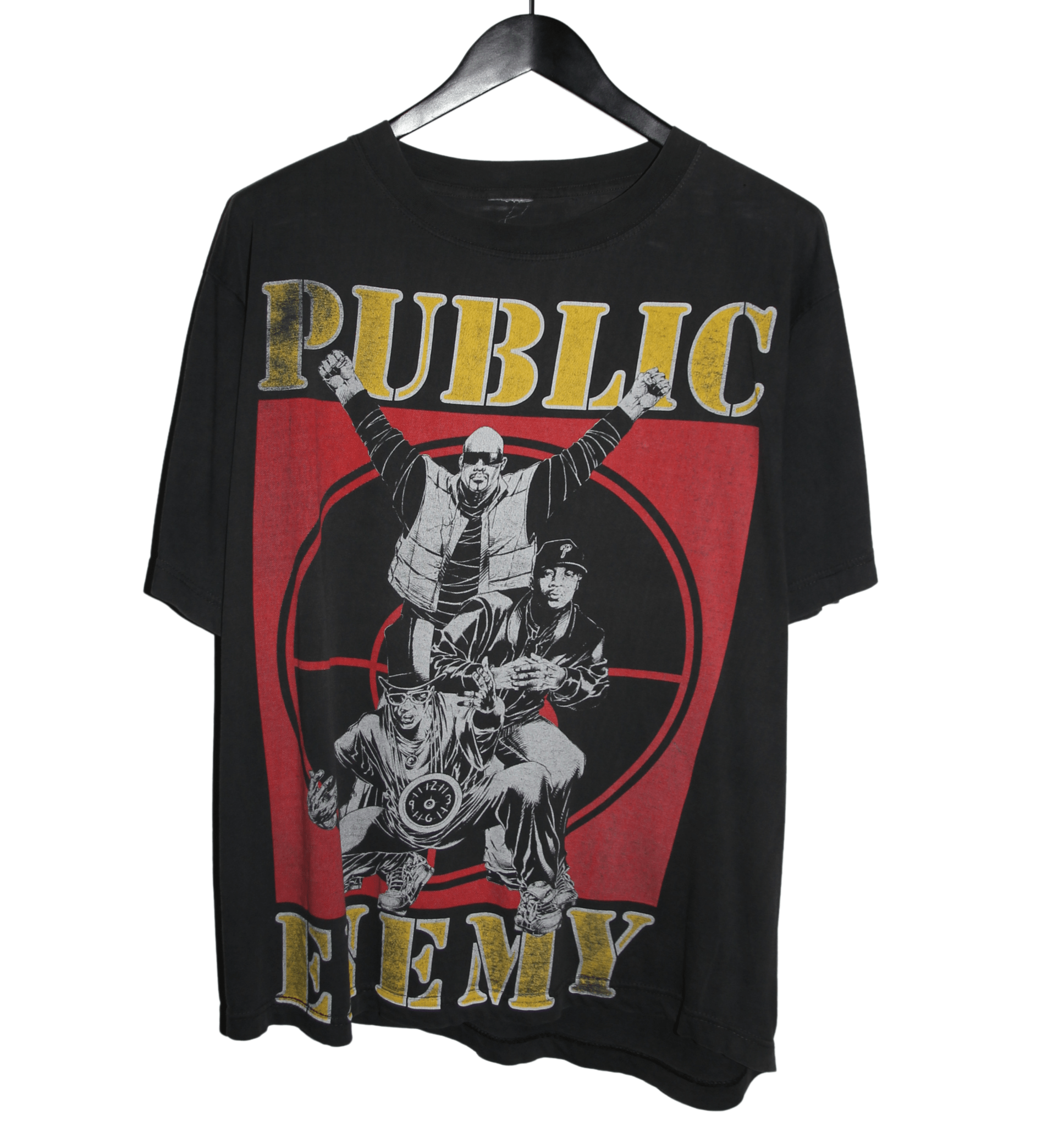 Public Enemy 90's Bootleg Shirt - Faded AU