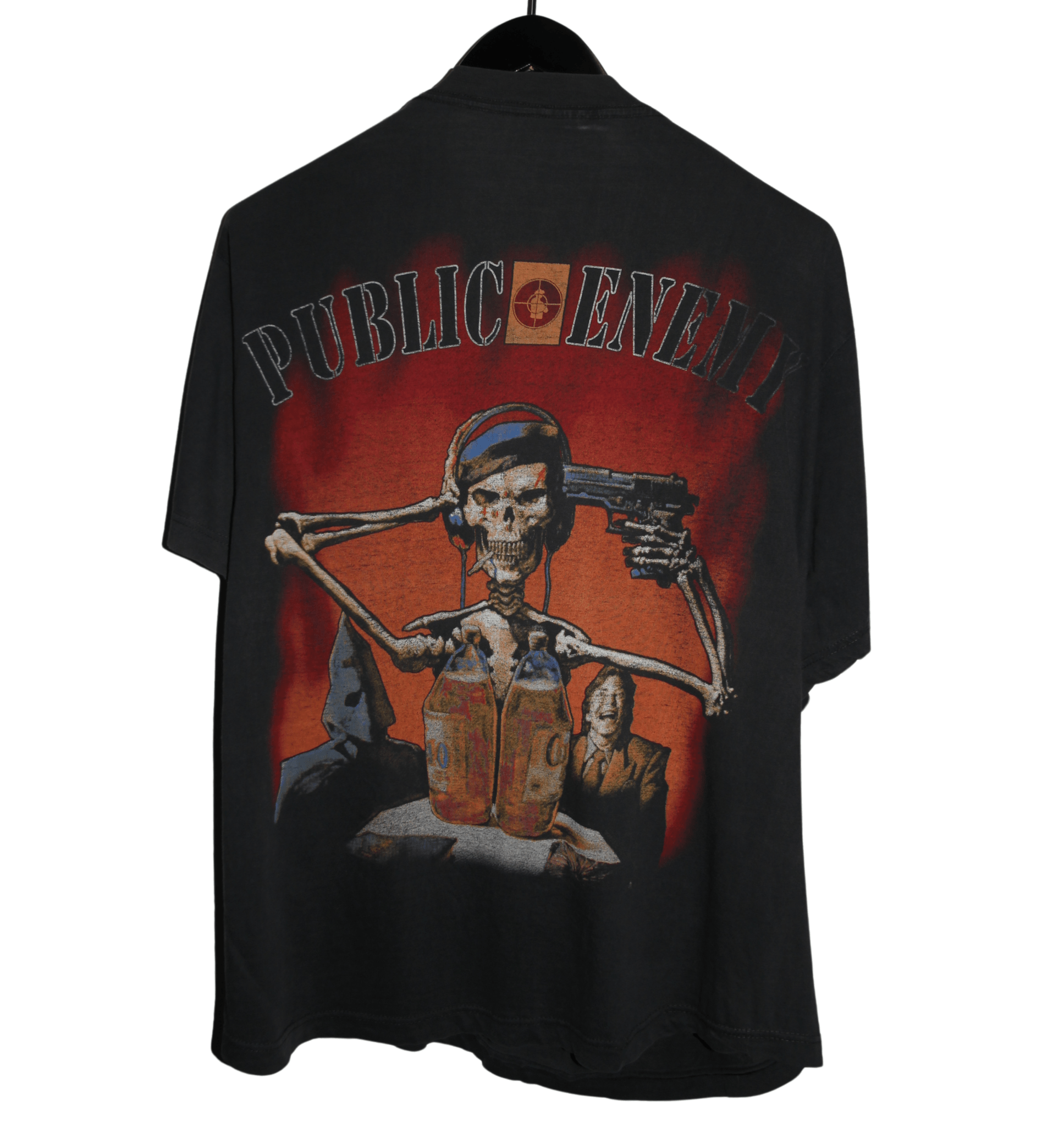 Public Enemy 90's Bootleg Shirt - Faded AU