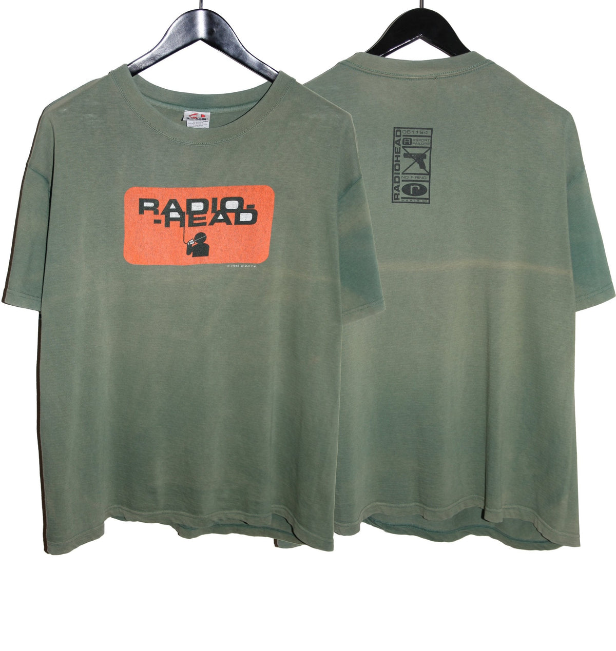 Radiohead 1996 No Firing Shirt