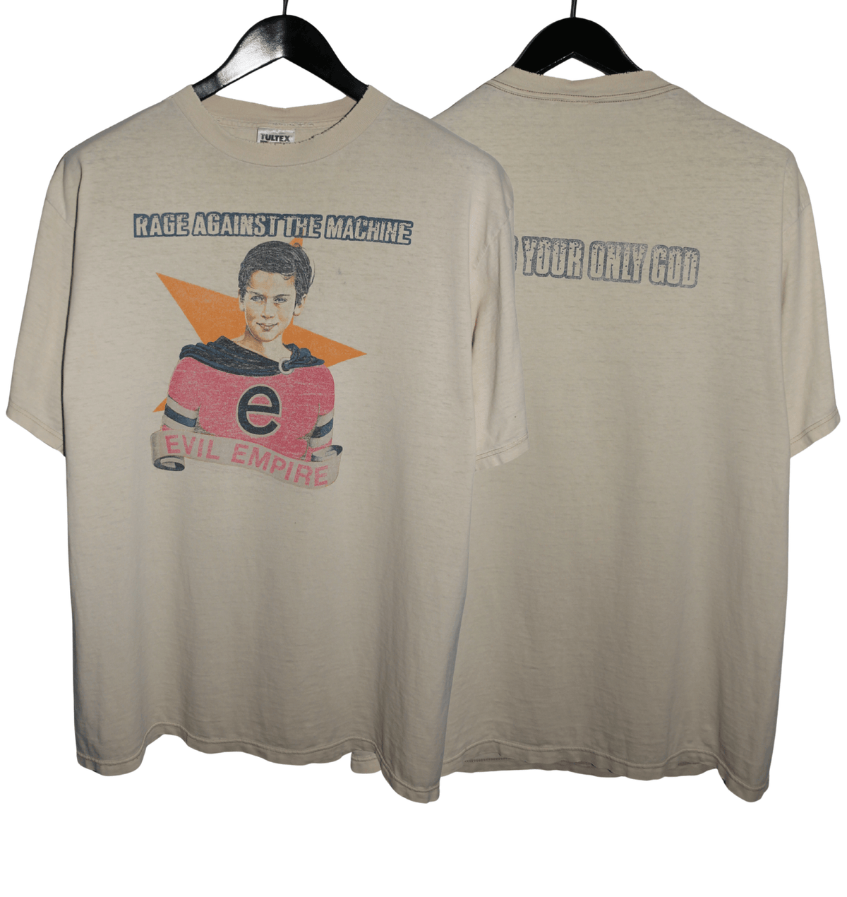 Rage Against The Machine 1996 Evil Empire Tour Shirt - Faded AU