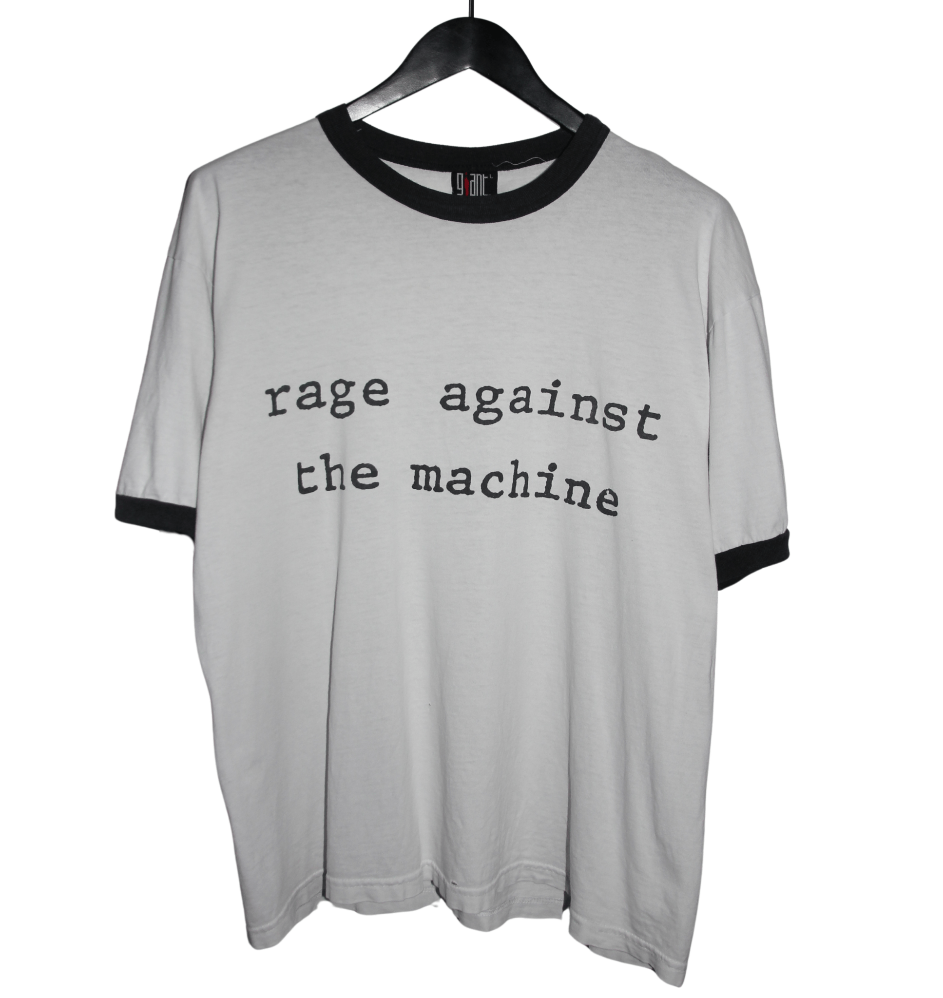 Rage Against the Machine 90's Wrecking Ball Ringer Shirt - Faded AU
