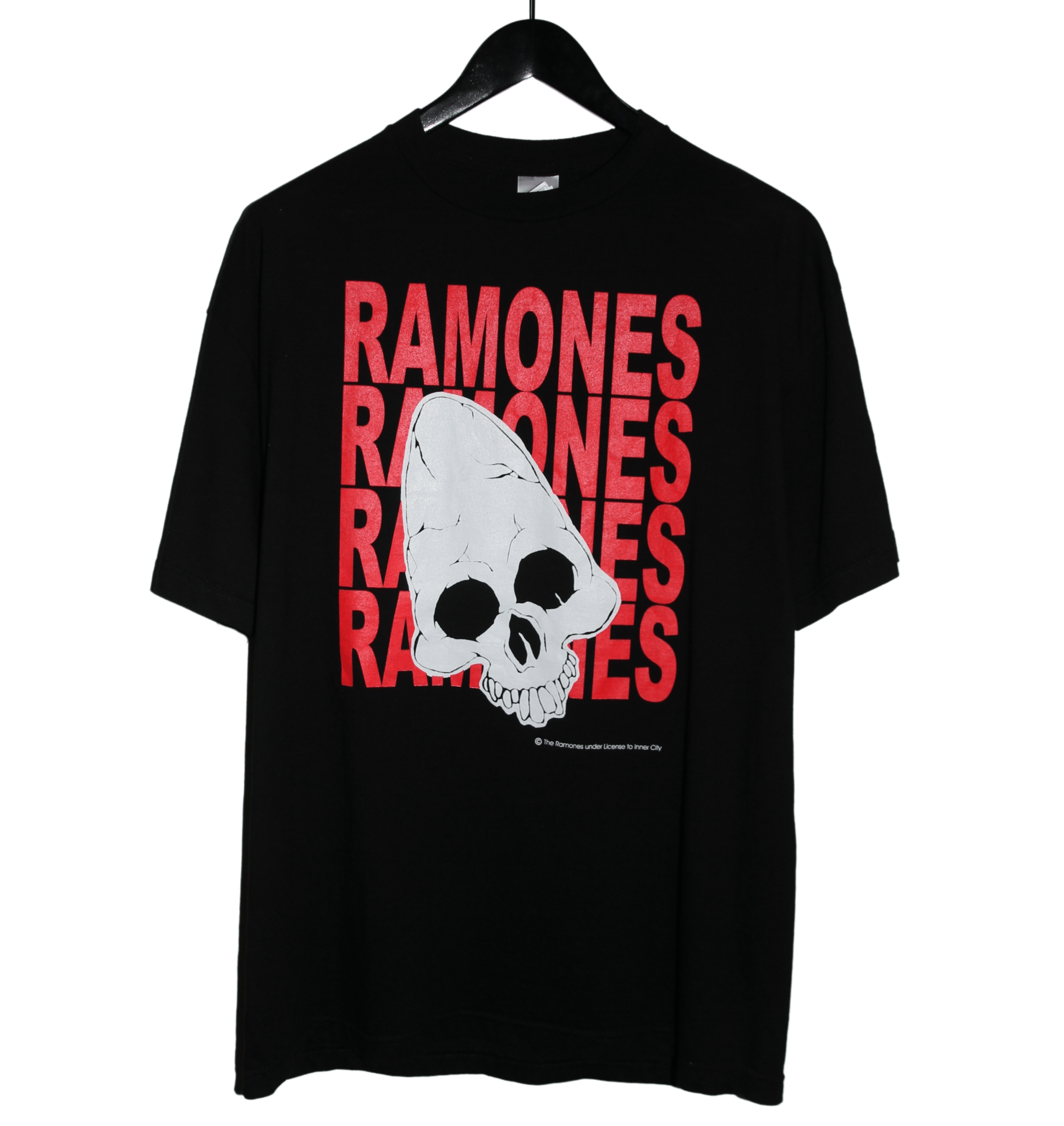 Ramones 2000's Gabba Gabba Hey Shirt - Faded AU