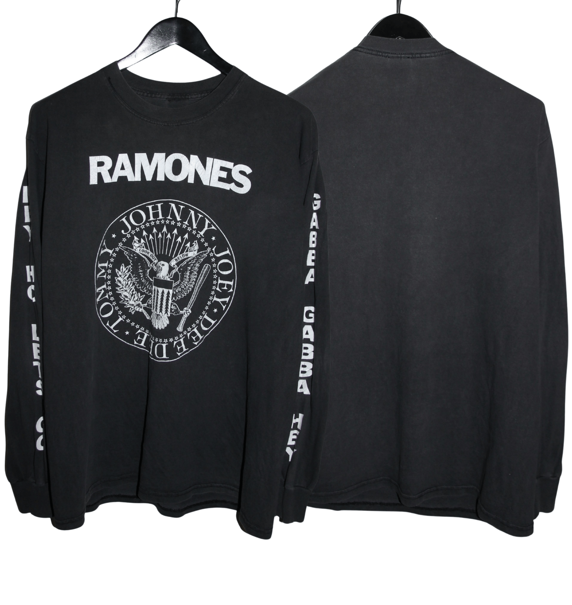 Ramones 90's Gabba Gabba Long Sleeve - Faded AU