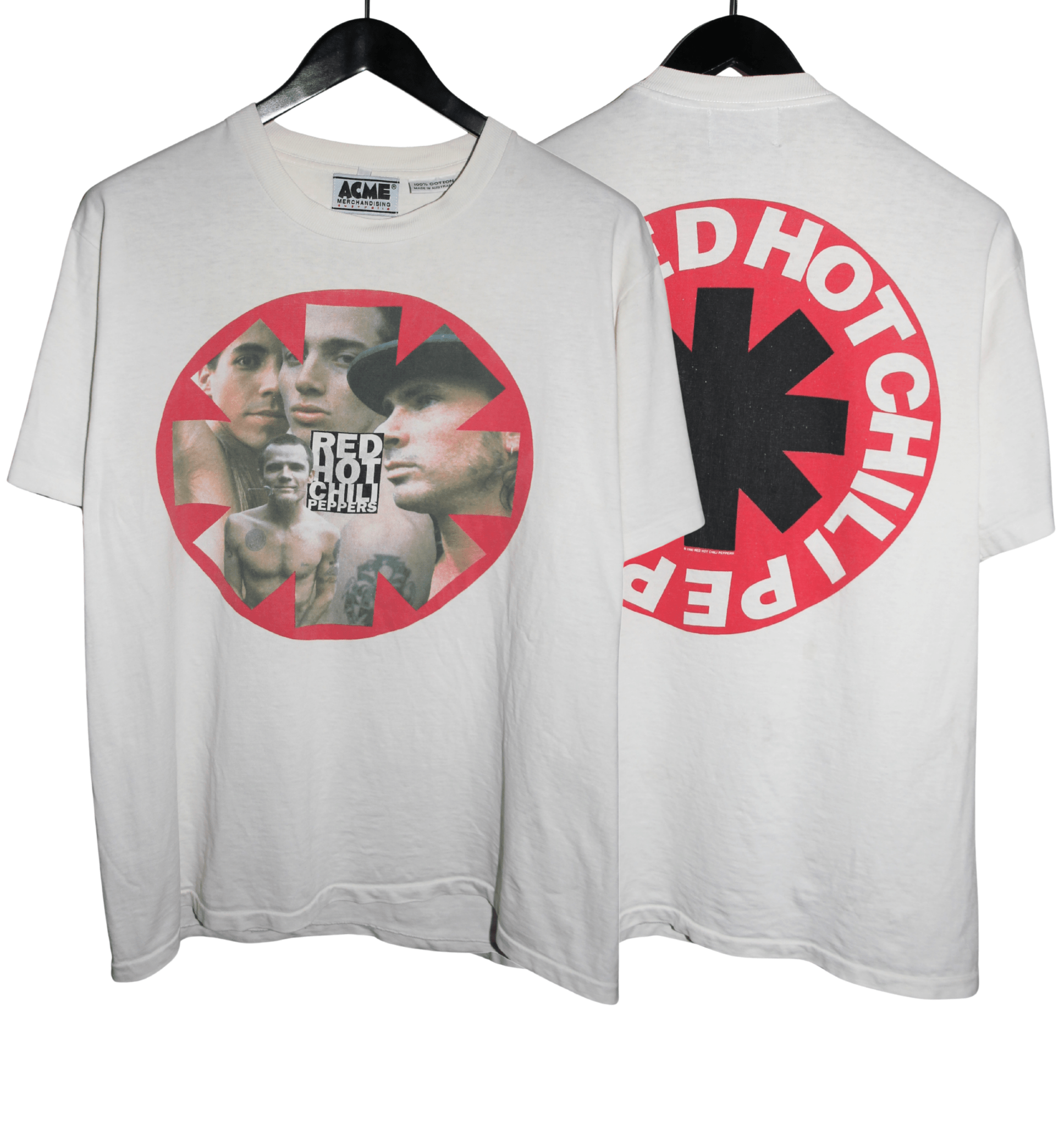 Red Hot Chili Peppers 1990 Shirt - Faded AU