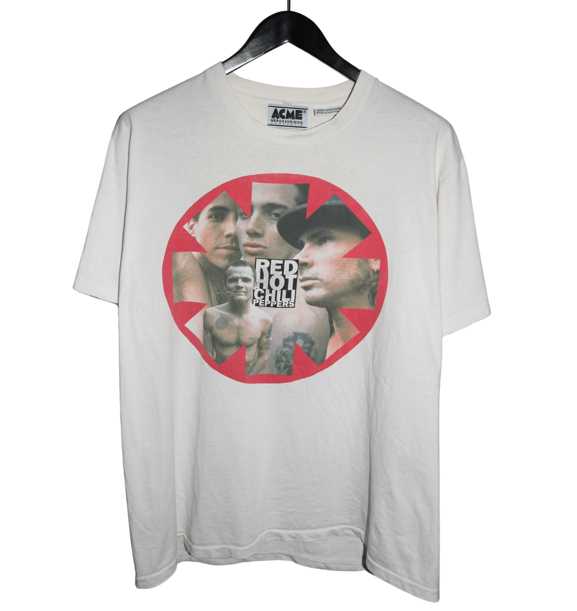 Red Hot Chili Peppers 1990 Shirt - Faded AU