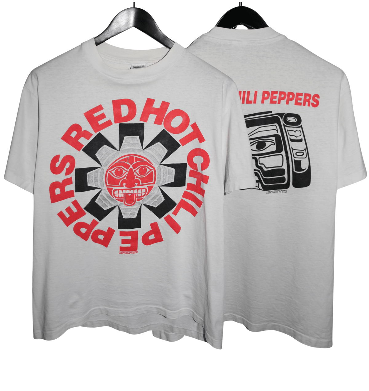 Red Hot Chili Peppers 1991 Aztec Shirt - Faded AU