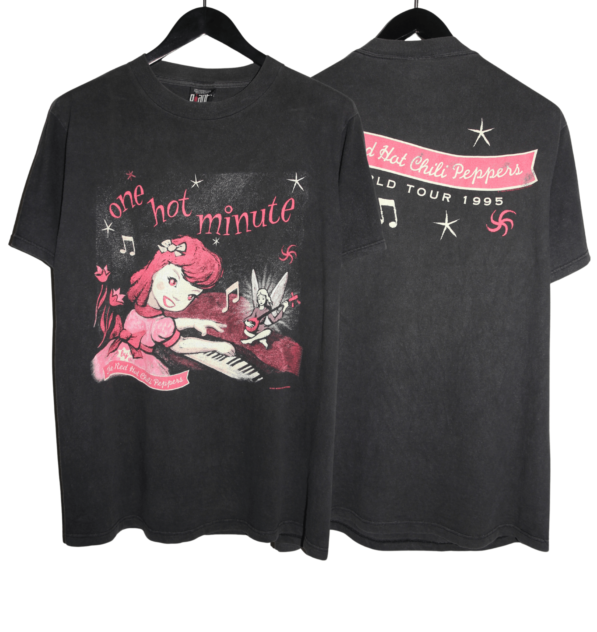 Red Hot Chili Peppers 1995 One Hot Minute World Tour Shirt - Faded AU